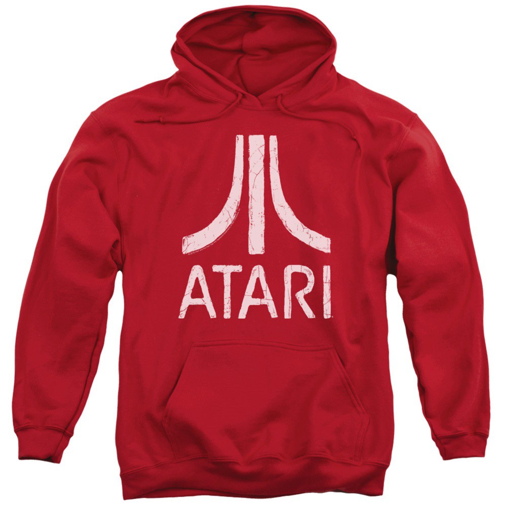 Atari Logo Red Hoodie, Red