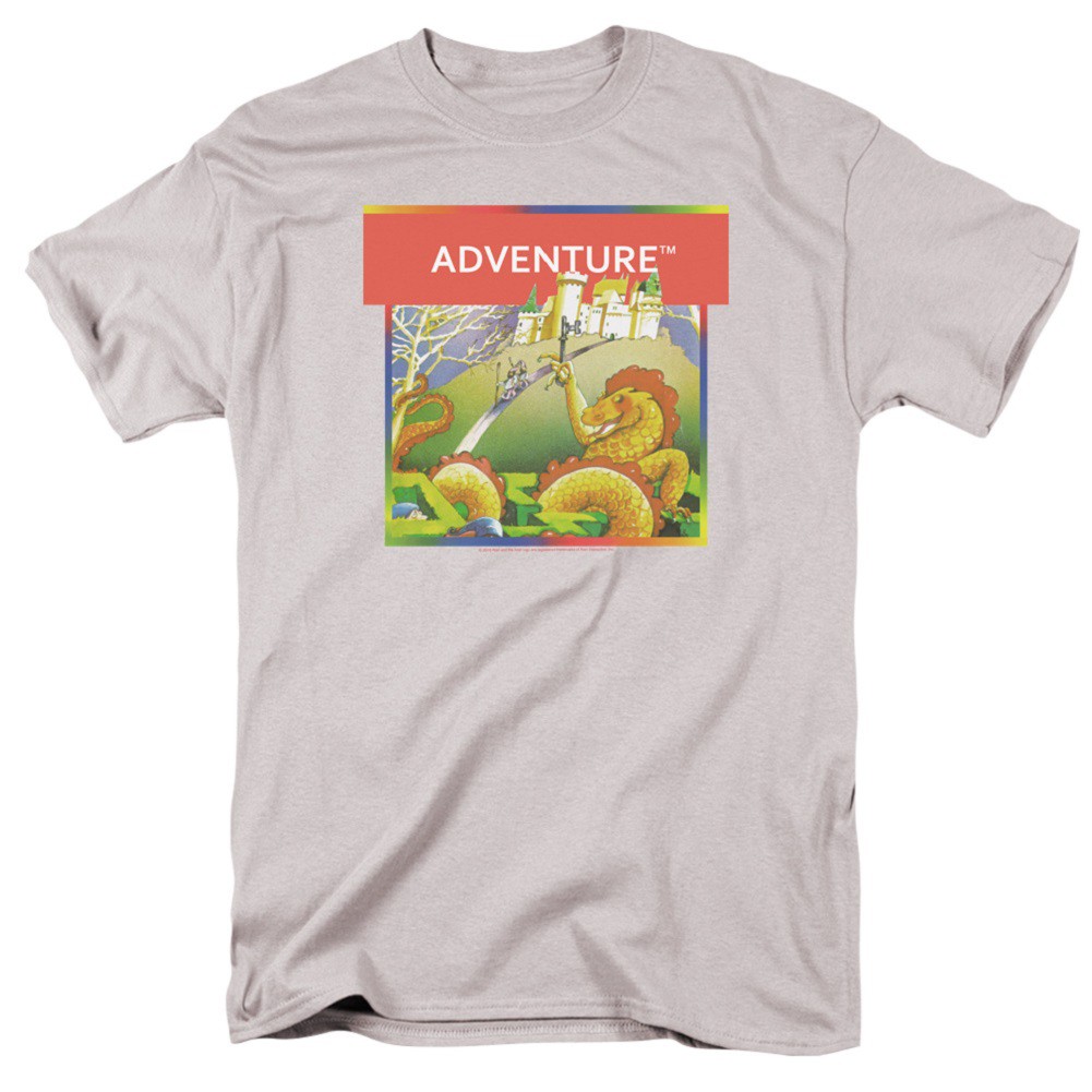 Atari Adventure Men's Grey T-Shirt, Grey