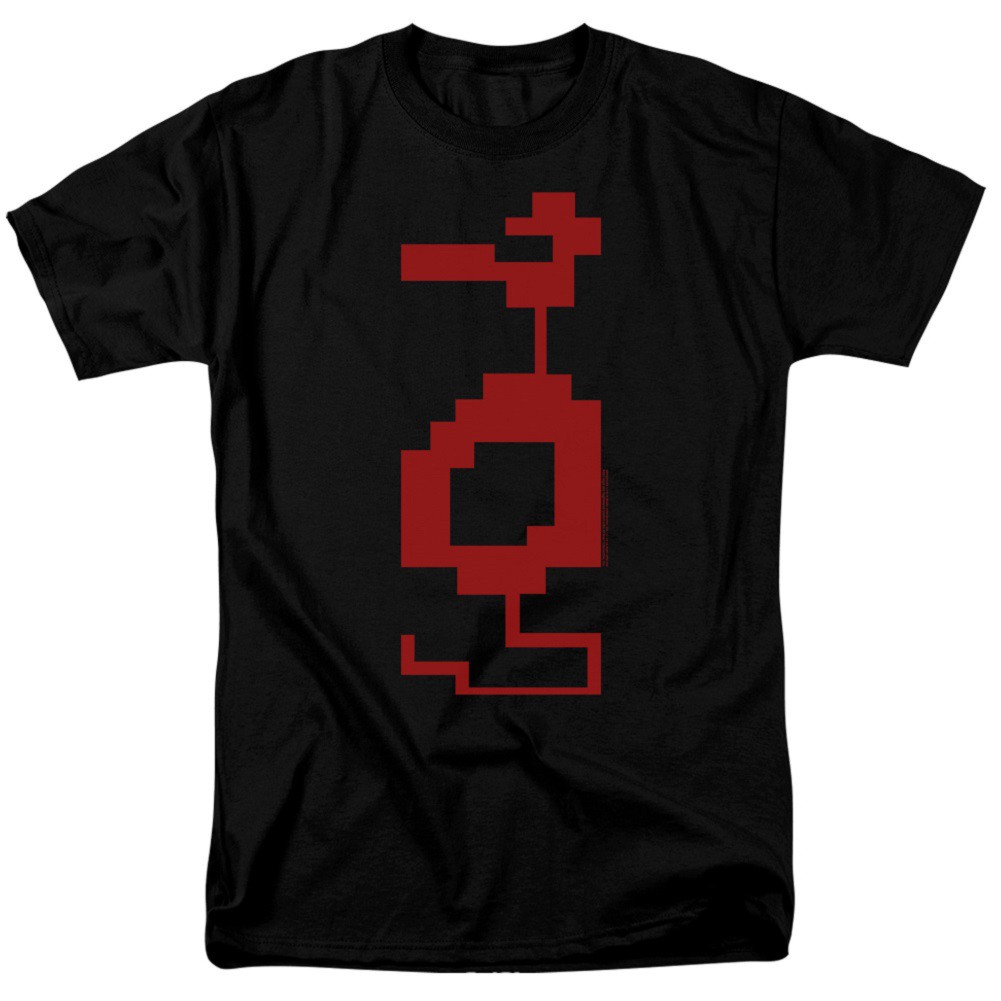 Atari Dragon Men's Black T-Shirt, Black