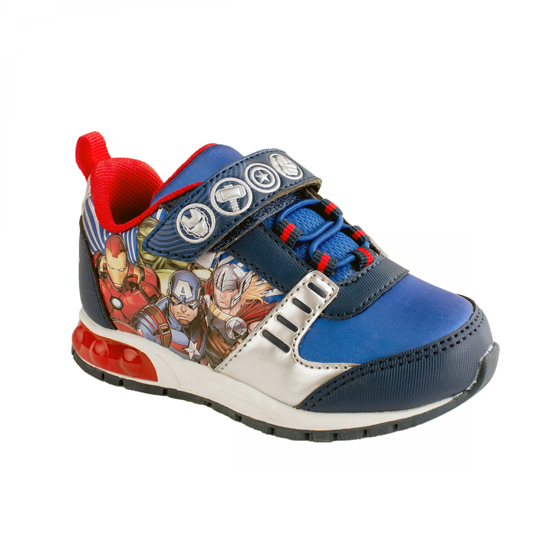 Avengers Assemble Kids Light Up Shoes, Multi-Color
