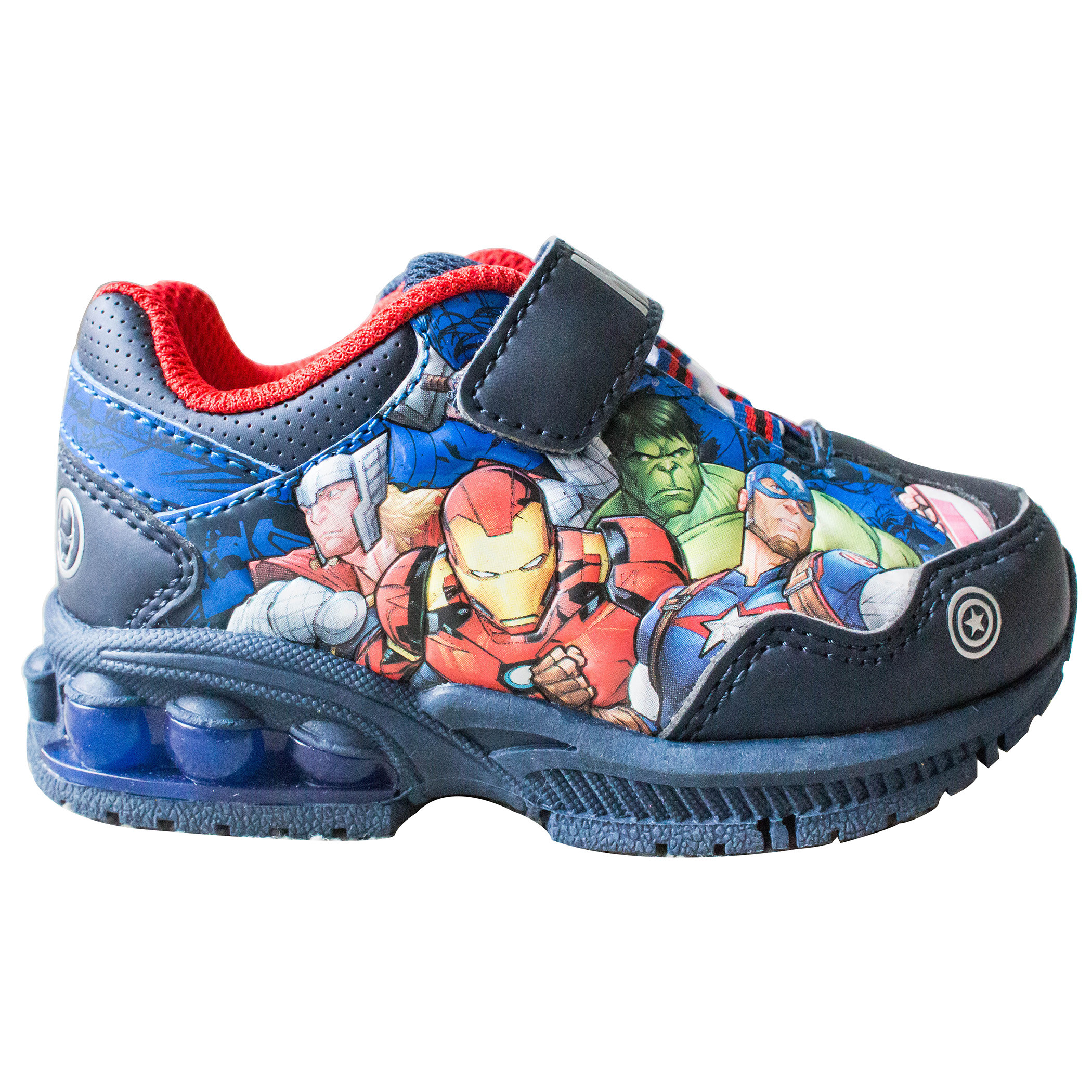 Avengers Assemble Kids Light Up Shoes, Multi-Color