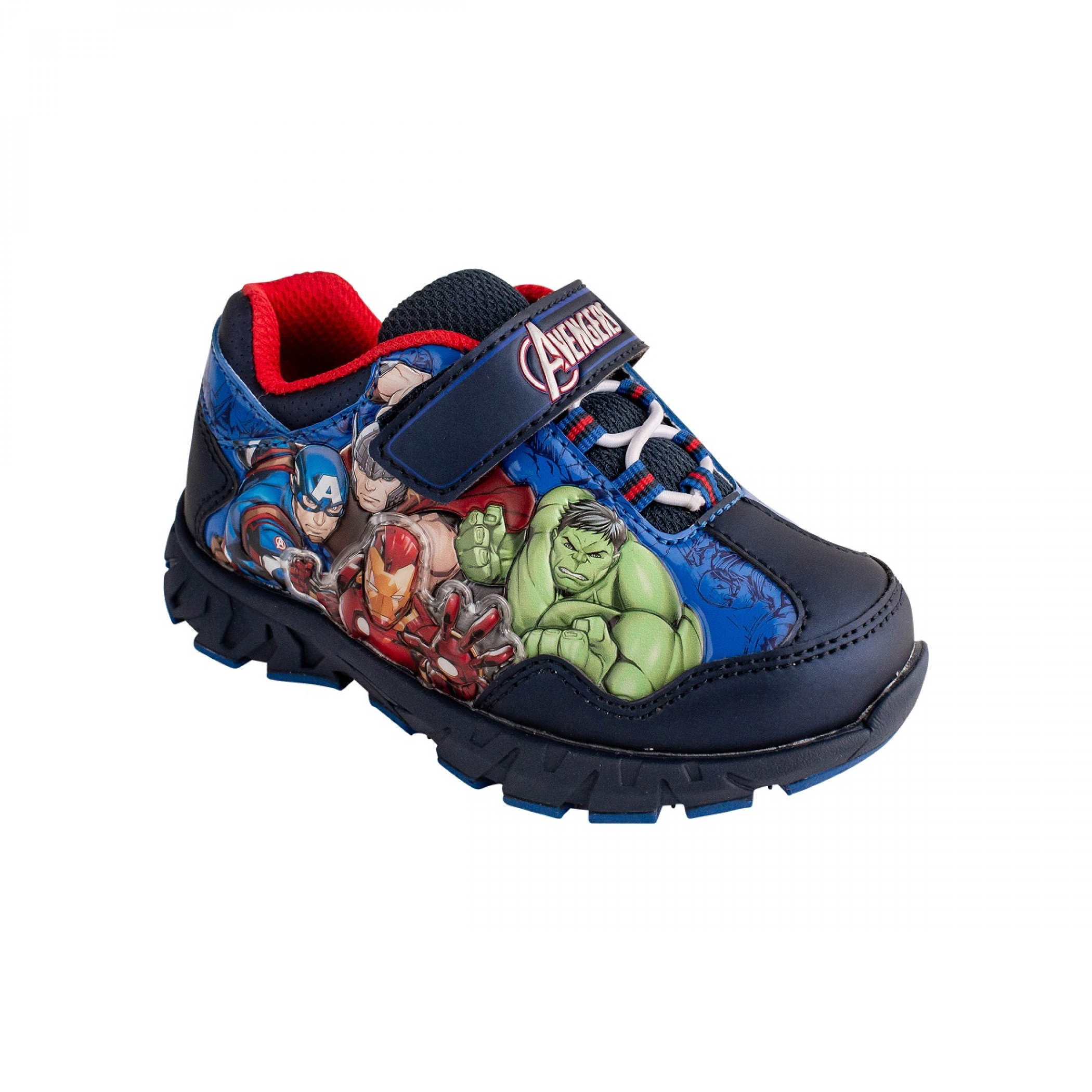 Marvel Avengers Assemble Ready to Fight Light Up Kids Shoes, Multi-Color