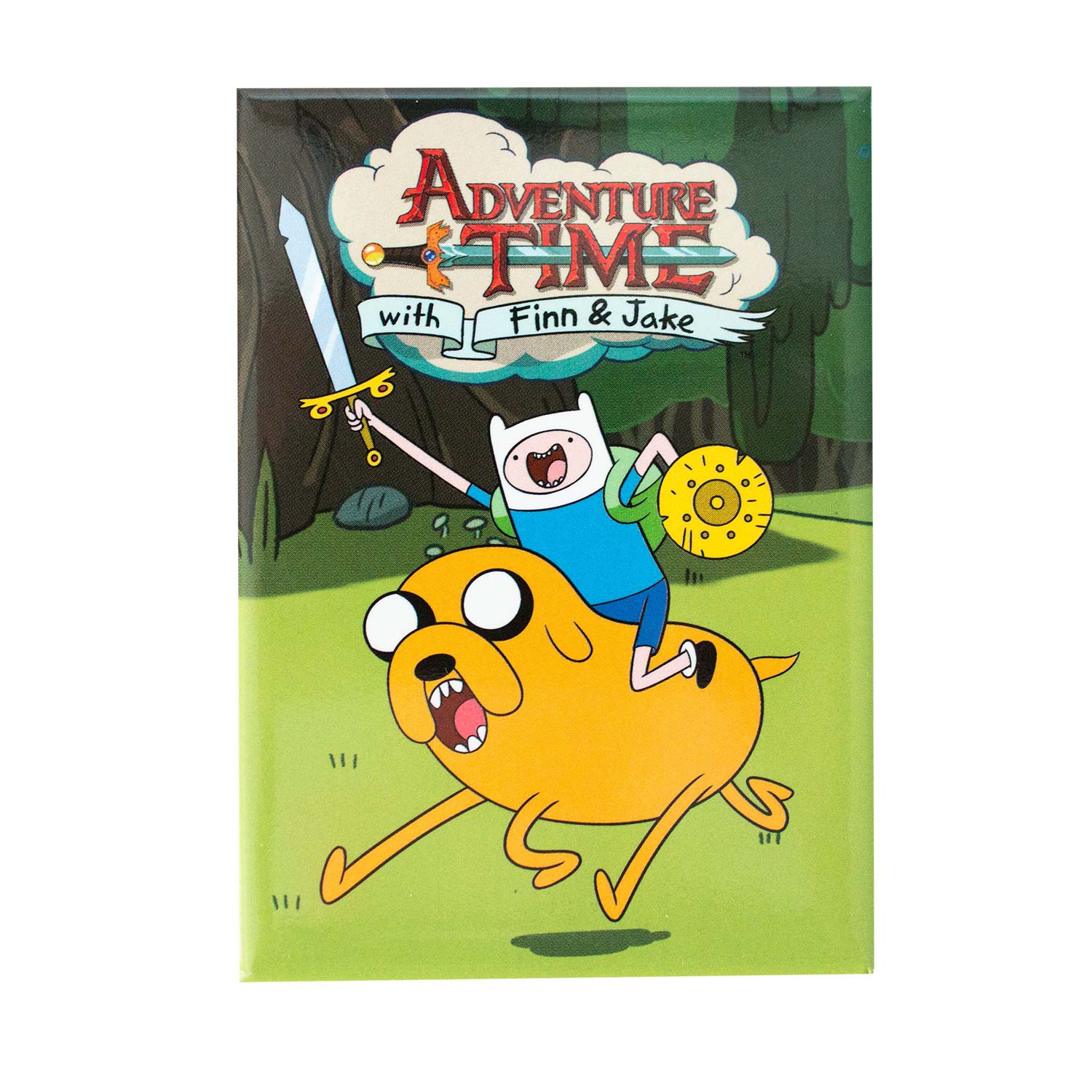 Adventure Time Charge Magnet, Green