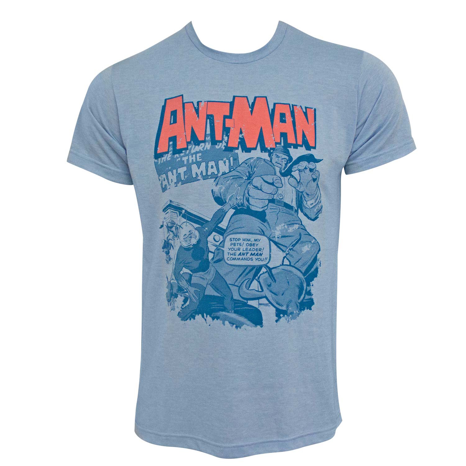 Ant-Man Pets Men's Blue T-Shirt, Blue