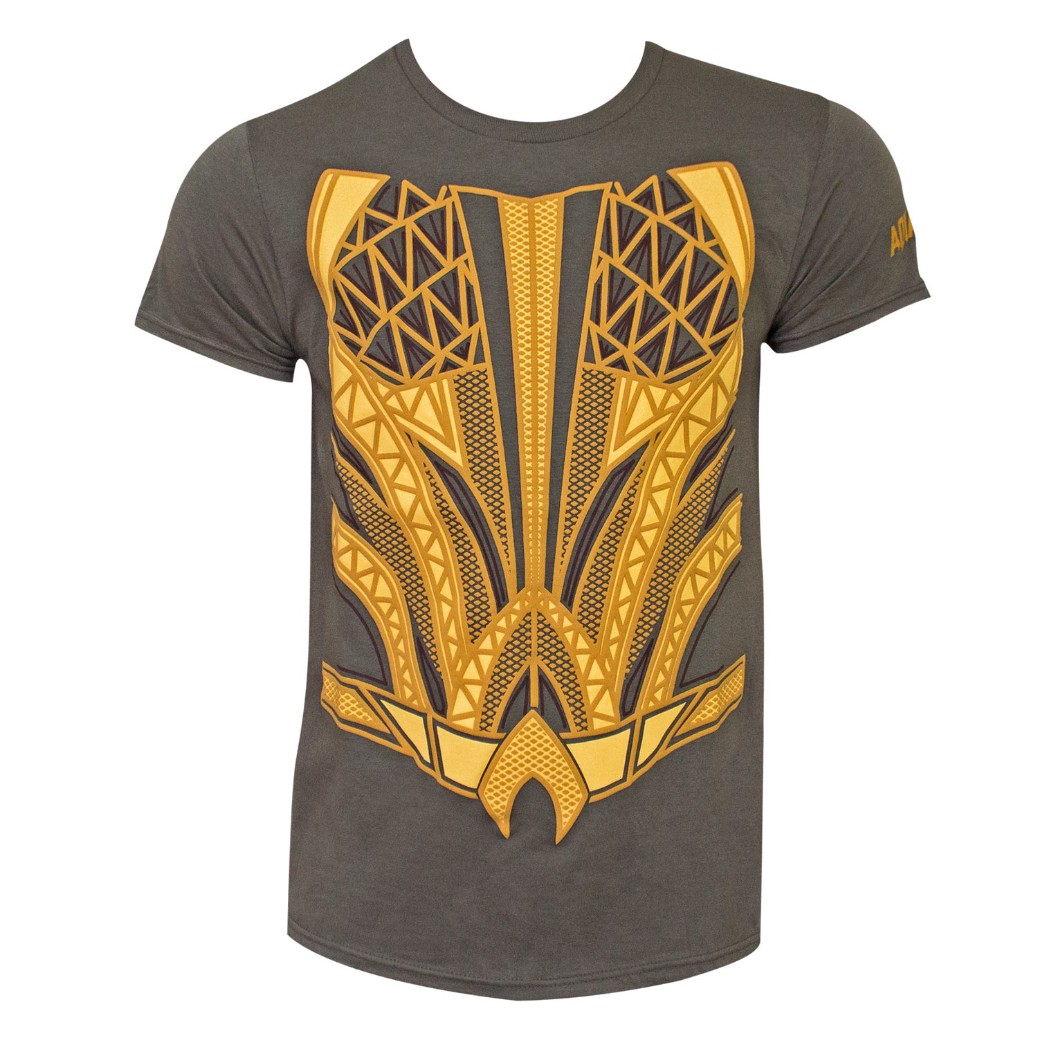 Justice League Aquaman Suit Up Costume Tee, Green