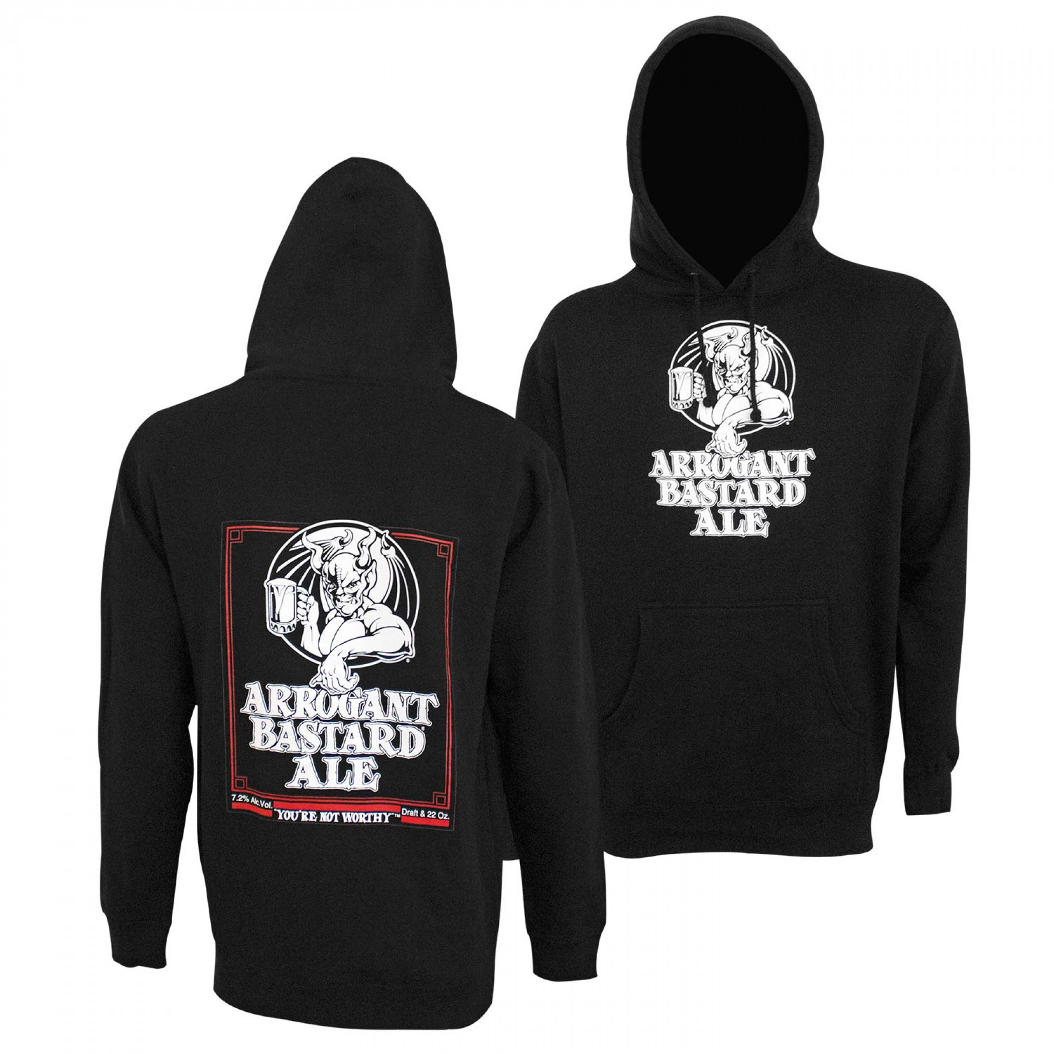 Arrogant Bastard Black Legacy Hoodie | Brew-Shirts.com