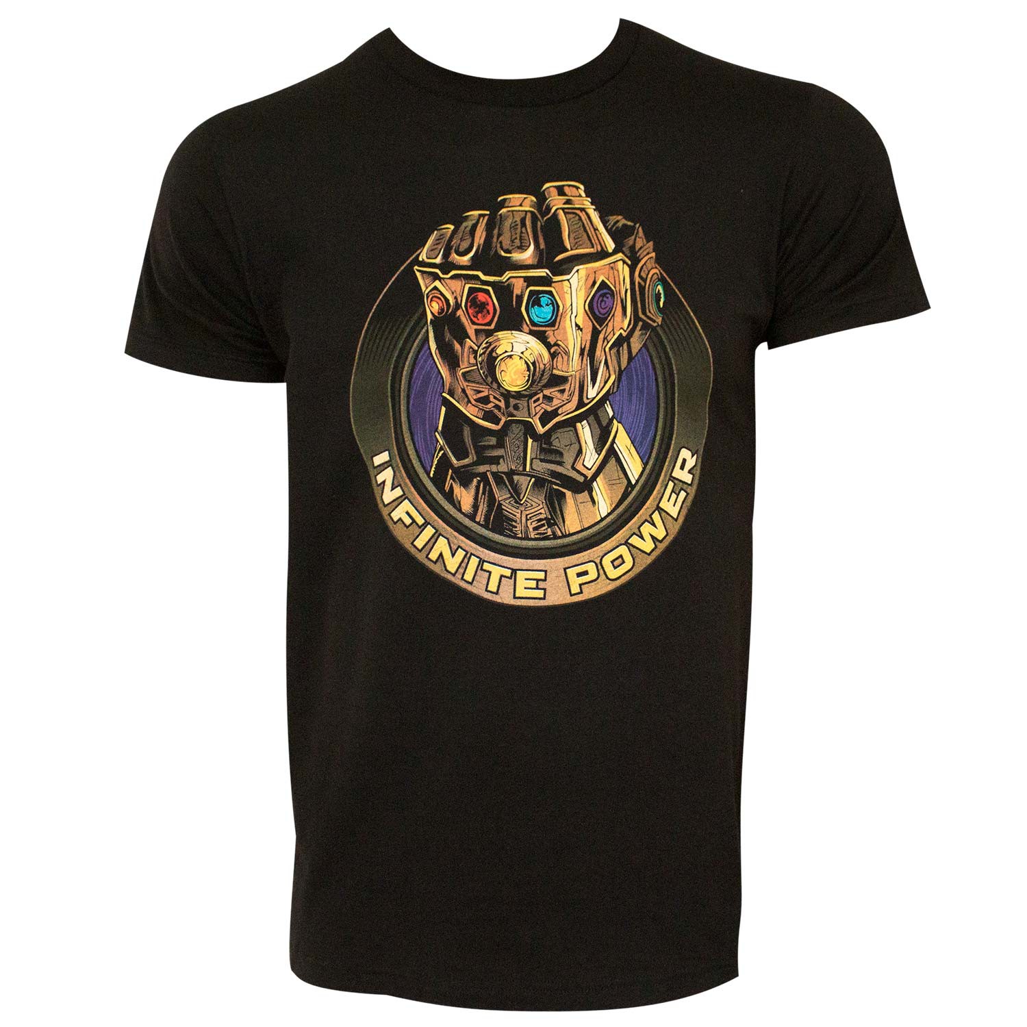 Avengers Infinity War Thanos Infinite Power Tshirt, Black