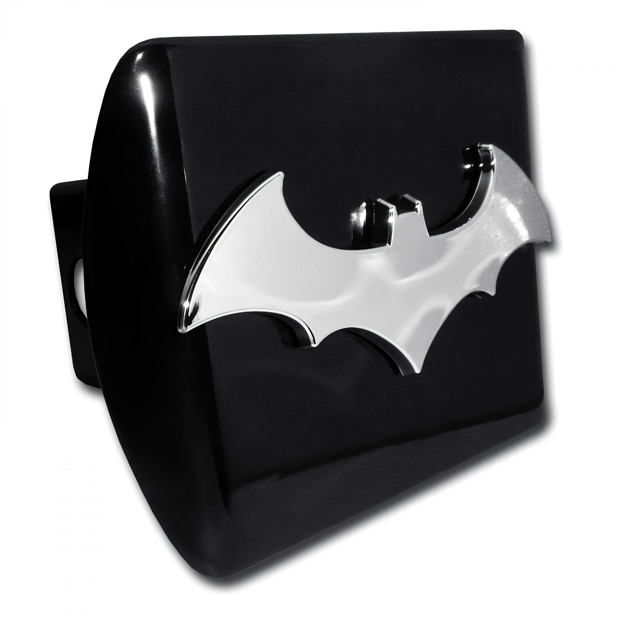 Batman Bat Emblem Metal Hitch Cover, Black