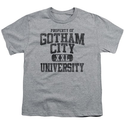 Batman Gotham University Youth Tshirt