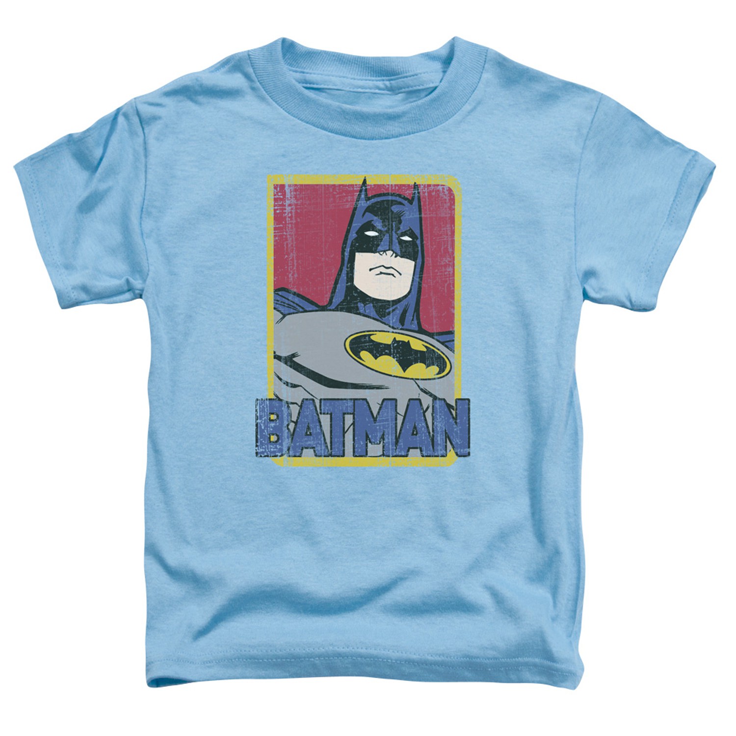 Batman Carolina Blue Toddlers Tshirt, Blue