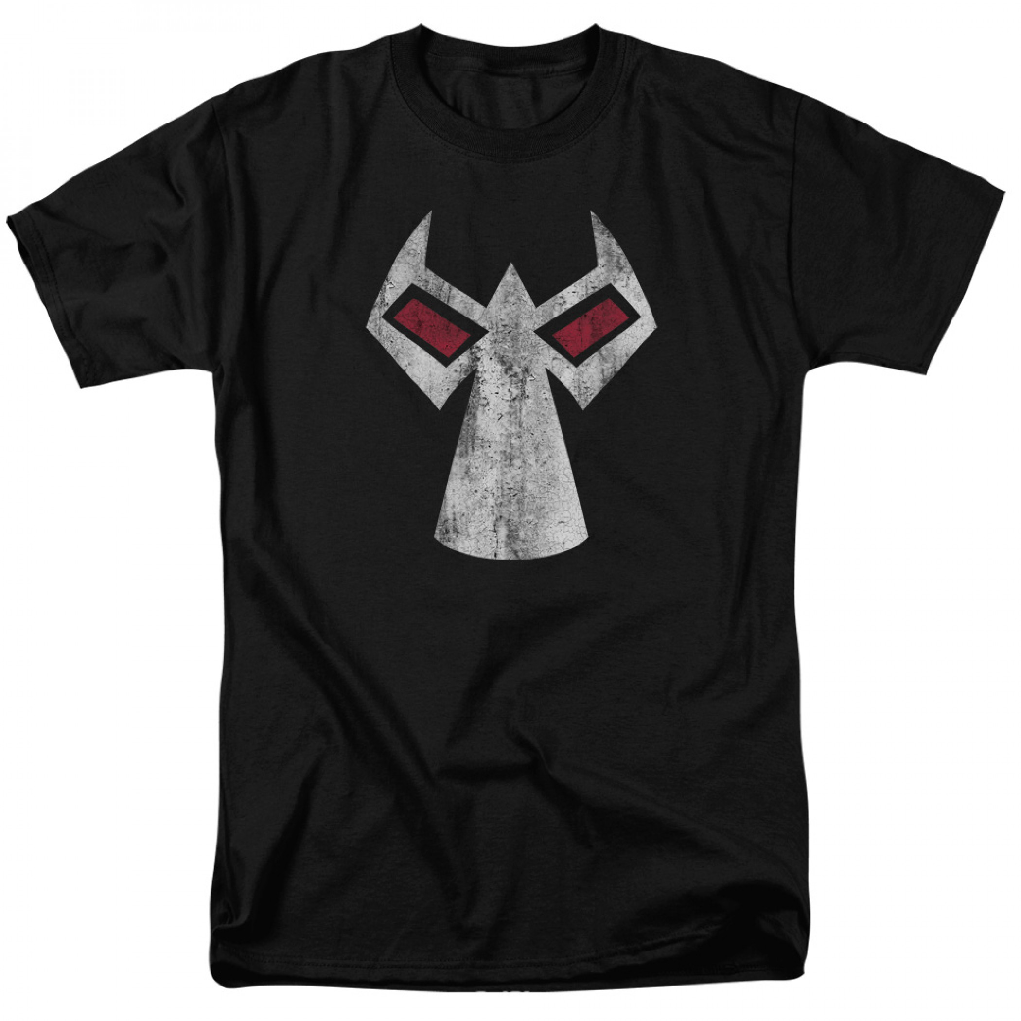 Bane Distressed Mask T-Shirt, Black
