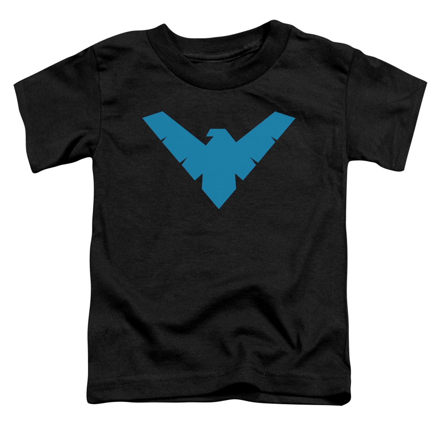 Nightwing Logo Toddlers Tshirt, Black