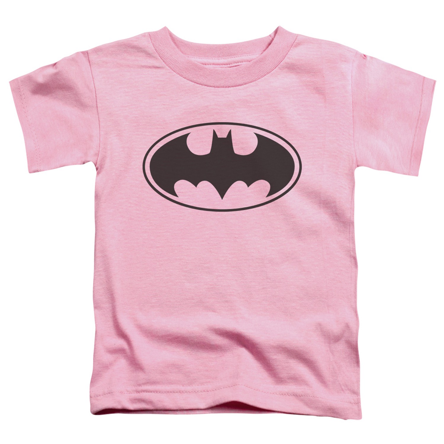 Batman Logo Pink Toddlers Tshirt, Pink