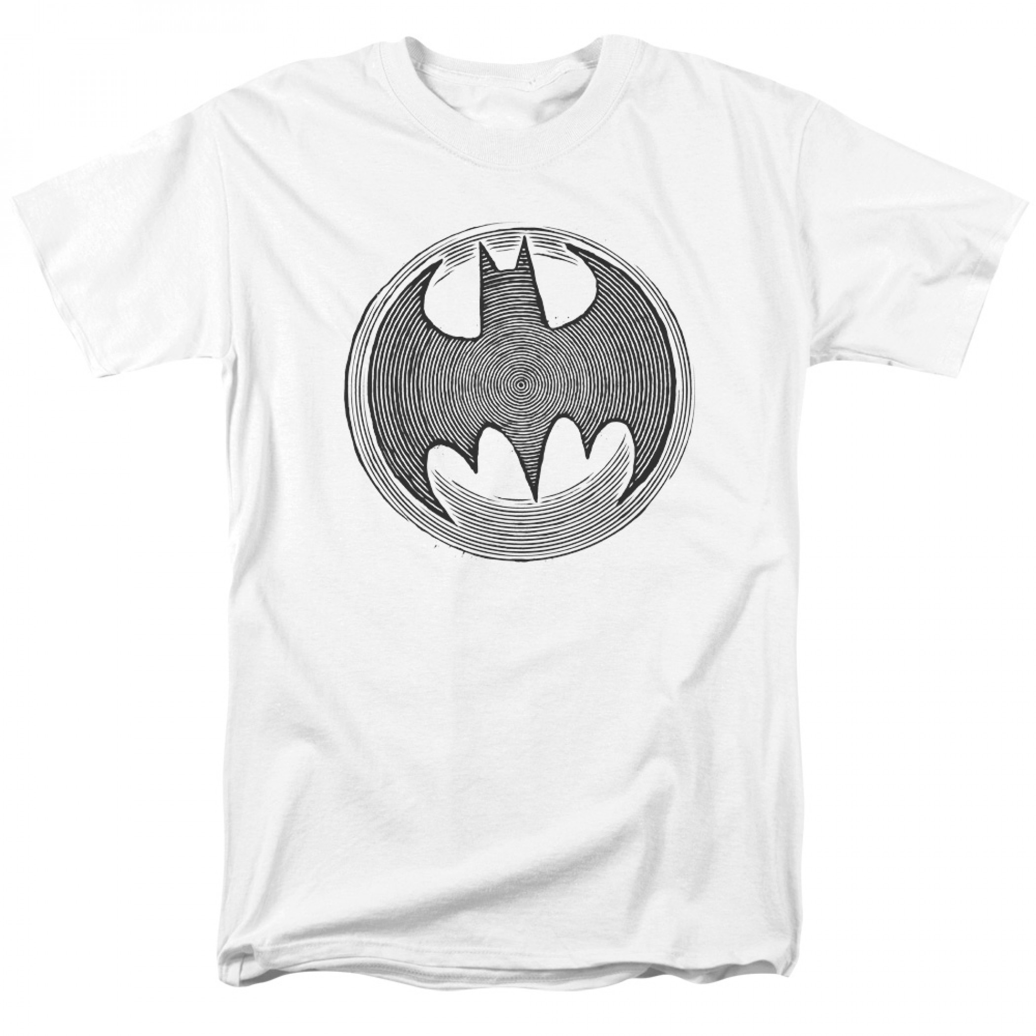 Batman Knight Knockout T-Shirt, White