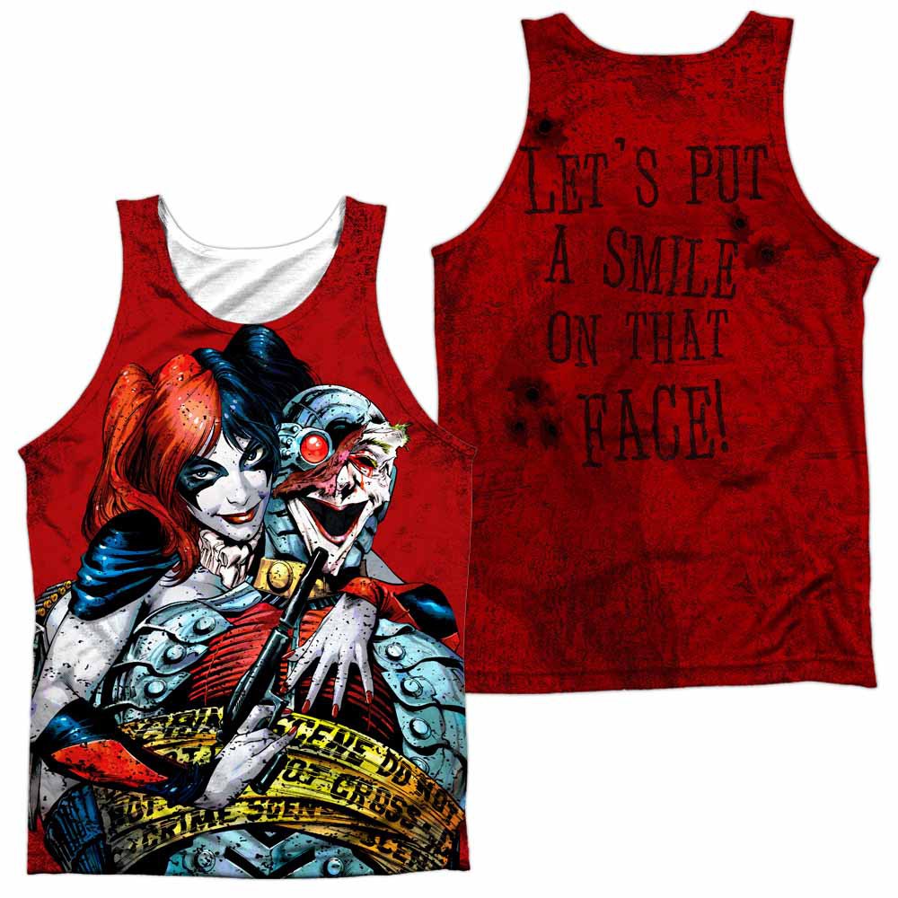 Batman Crime Scene Sublimation Tank Top