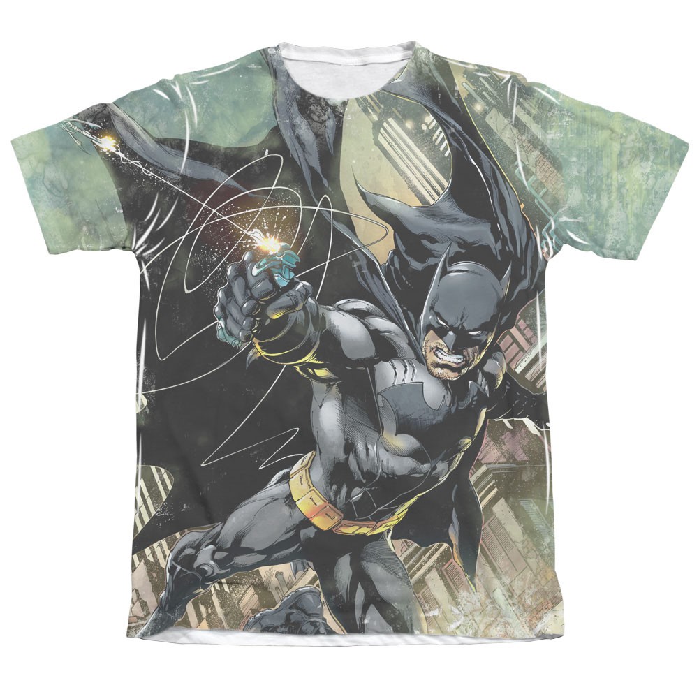Batman Catch Sublimation Tee Shirt, Beige