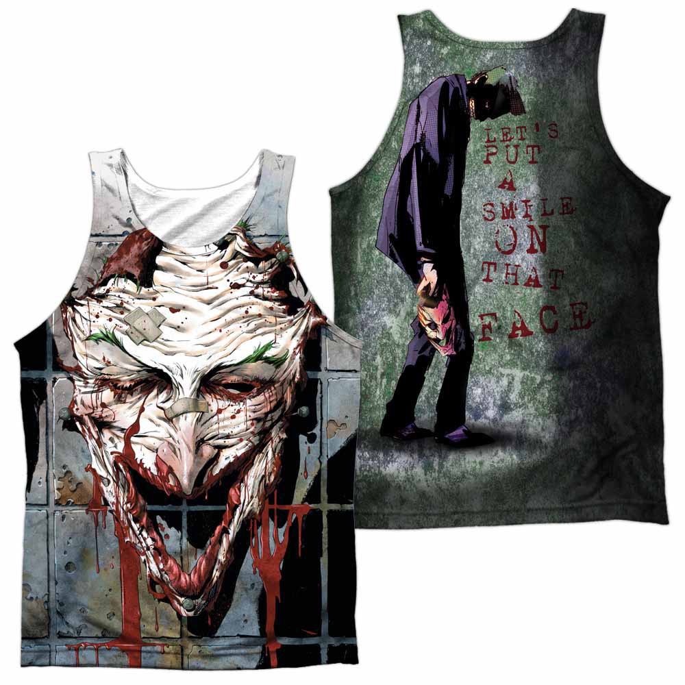 Batman Smile Sublimation Tank Top