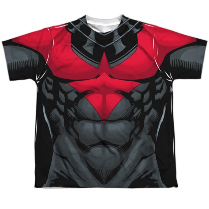 Nightwing Red Uniform Youth Costume Tee