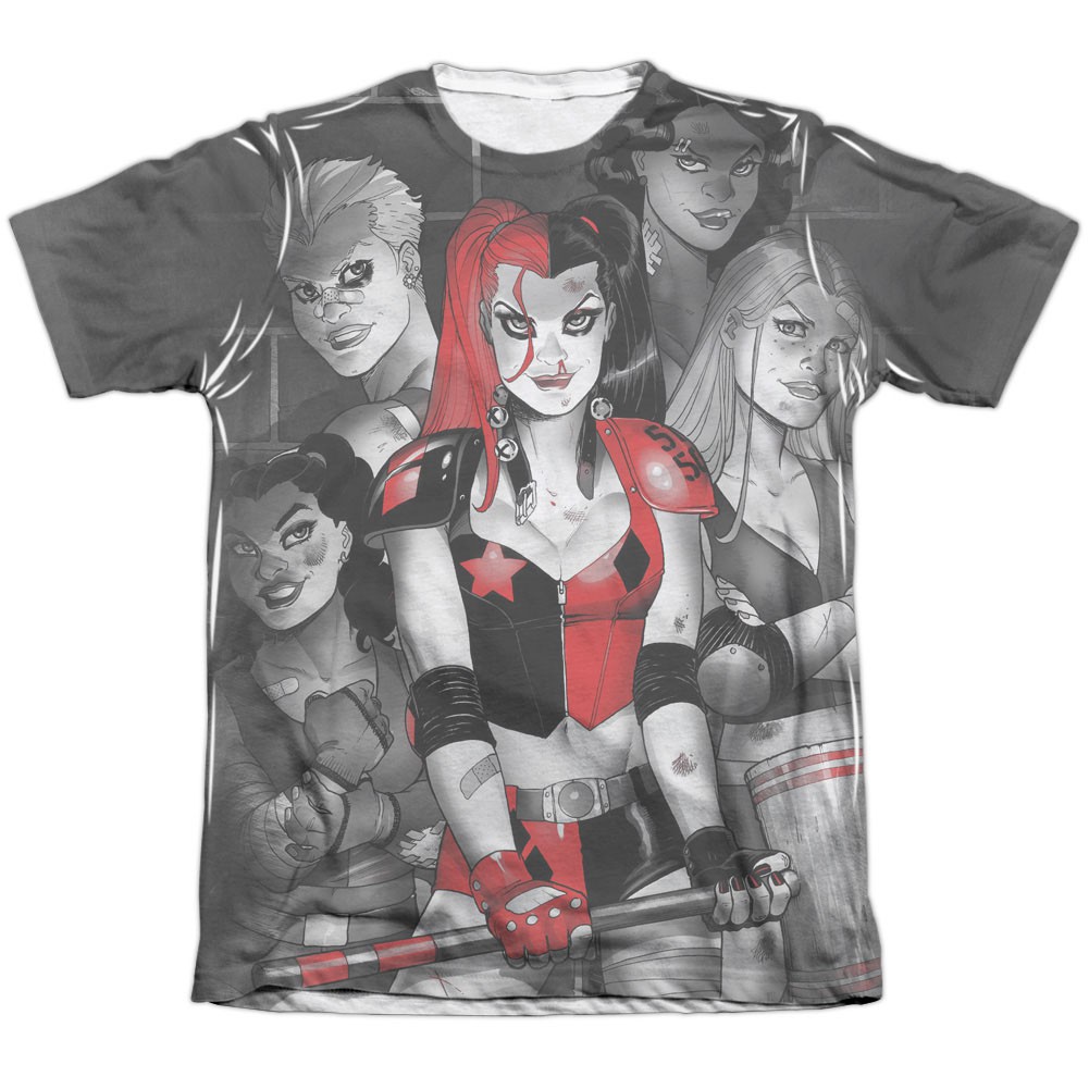 Harley Quinn Bad Girls Sublimation T-Shirt