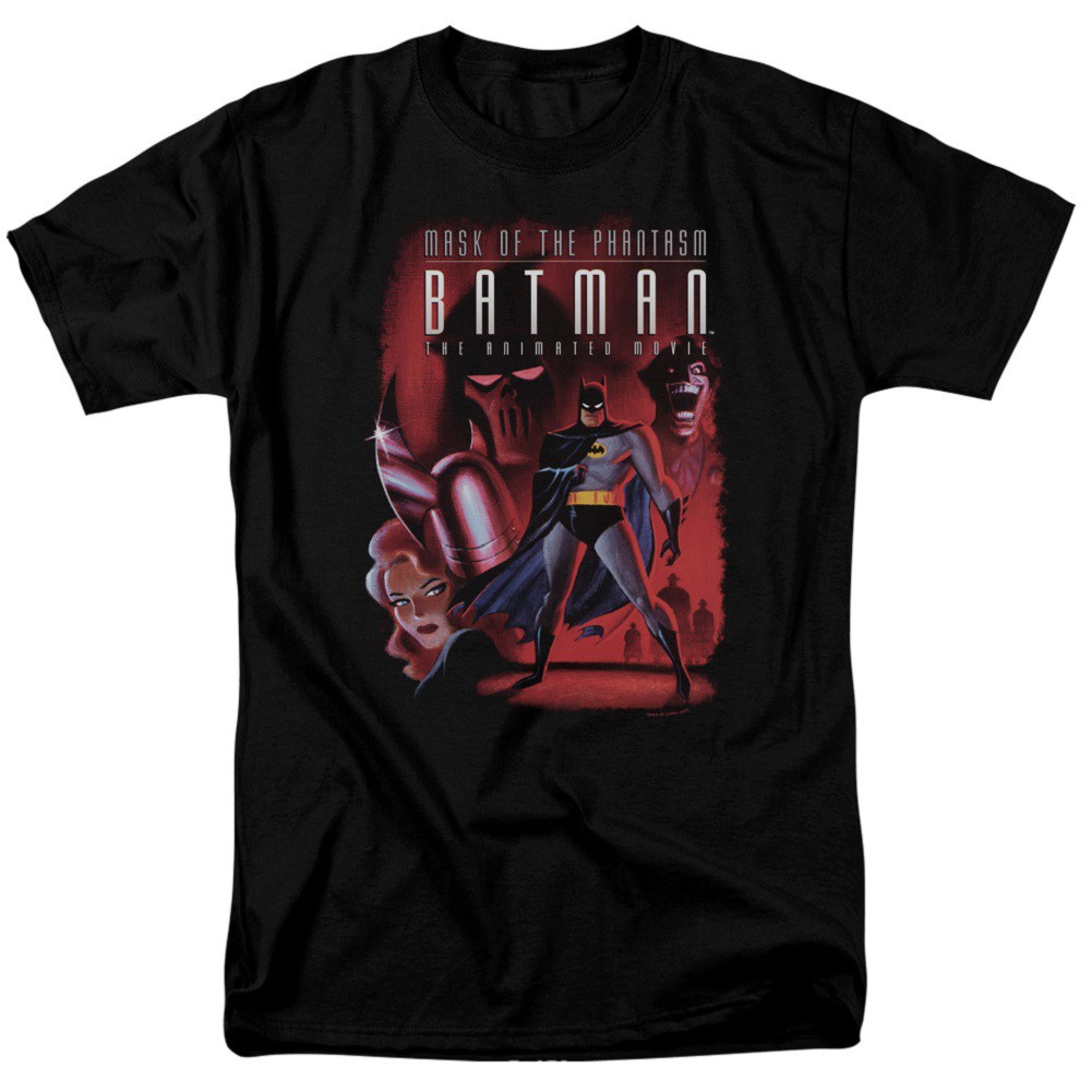 Batman Phantasm Cover Men's Black T-Shirt, Black