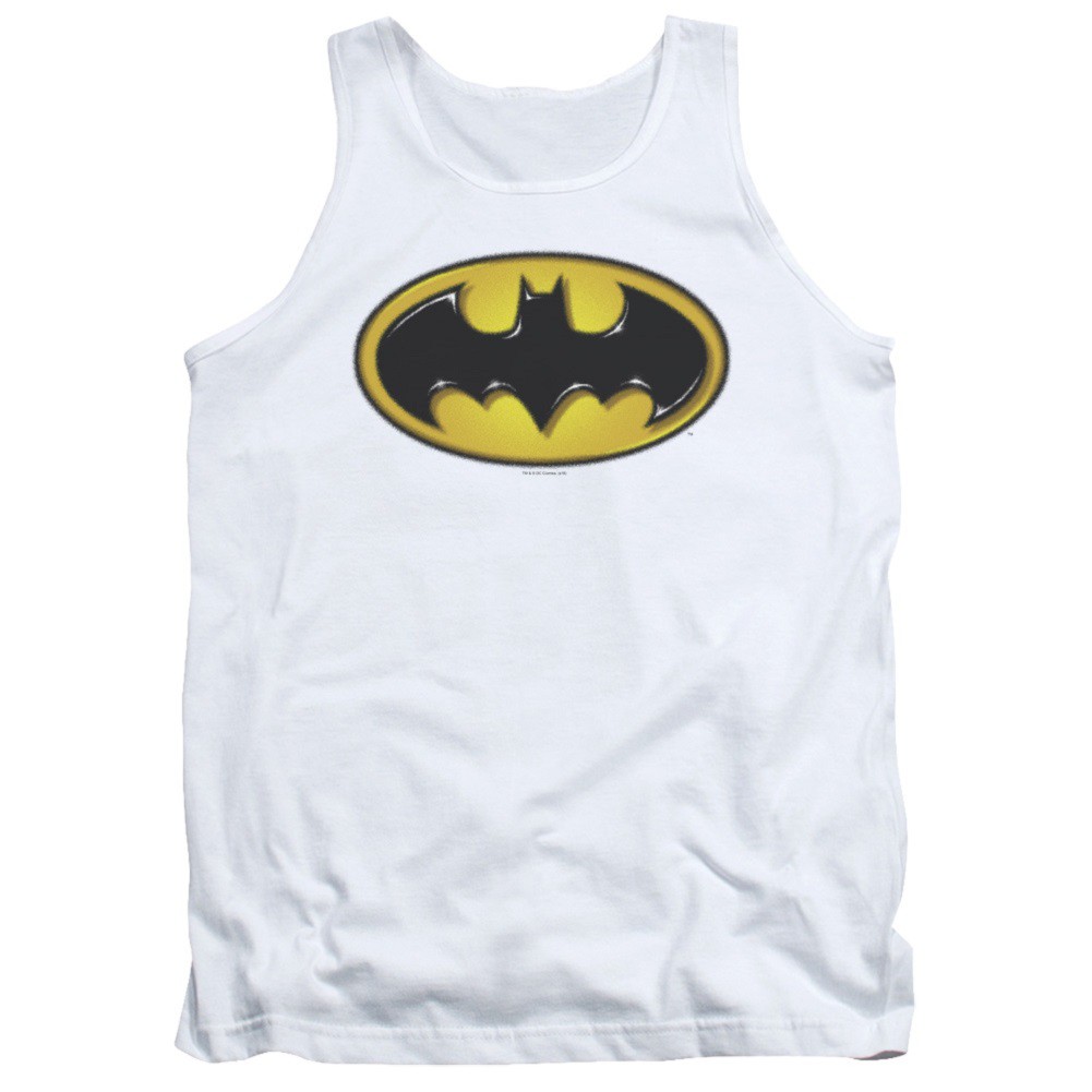 Batman Airbrushed Logo Tank Top