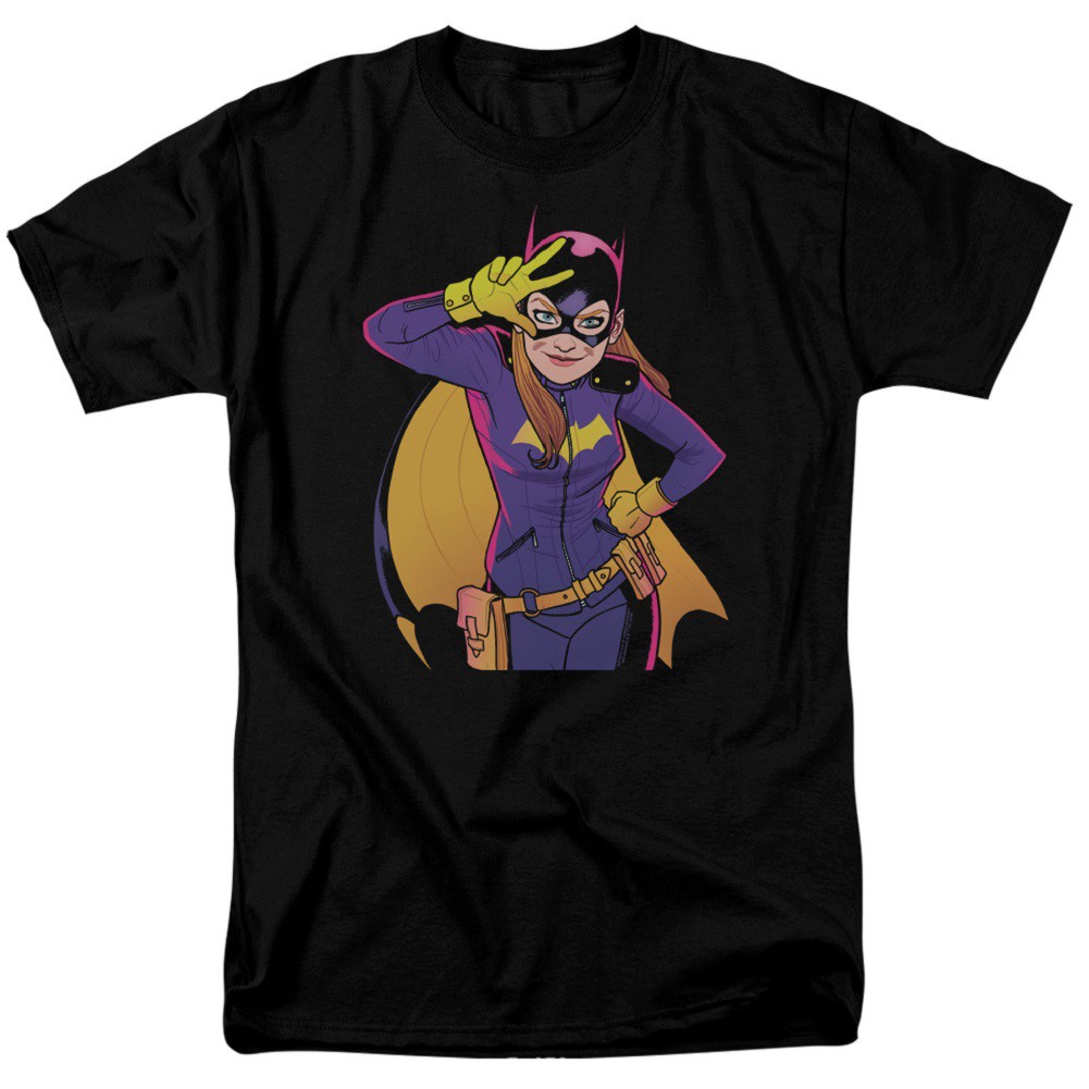 Batgirl Vixen Men's Black T-Shirt, Black