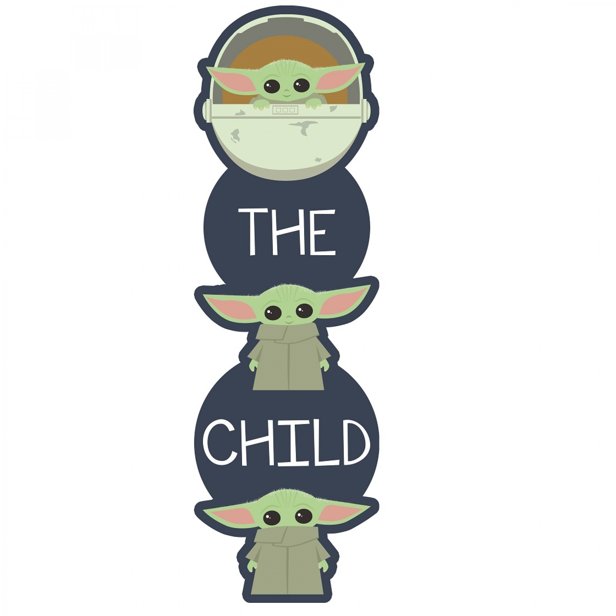 Star Wars The Mandalorian The Child Pod Bookmark, Green
