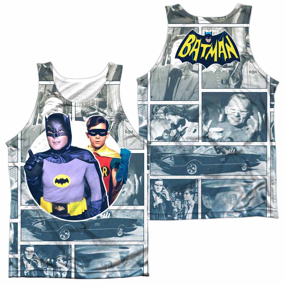 Batman Classic Tv 60S Panels Sublimation Tank Top