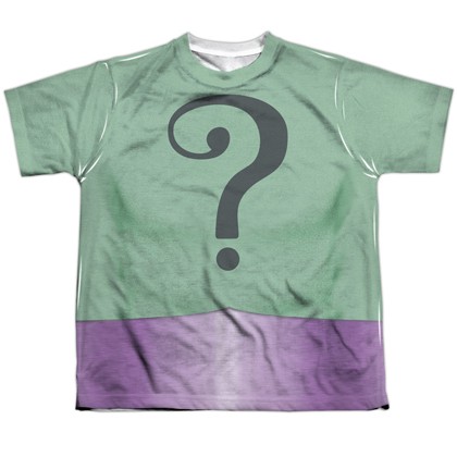 The Riddler Batman Villains Youth Costume Tee