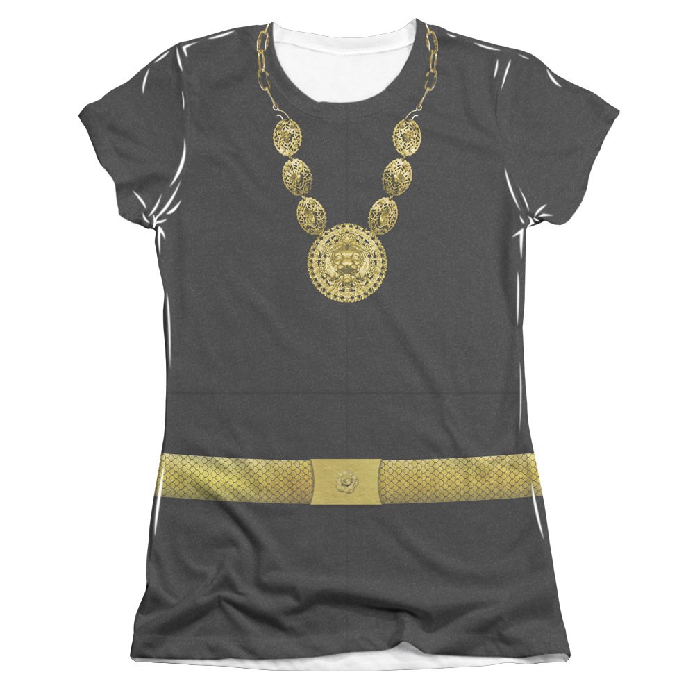 Batman Classic TV Catwoman Costume Sublimation Juniors Tee Shirt