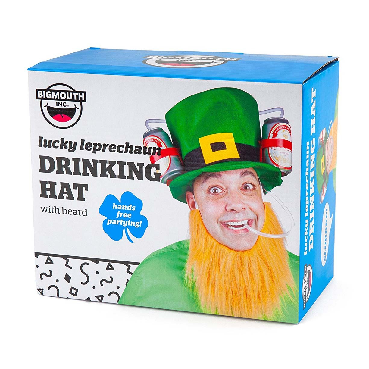 Lucky Leprechaun St. Paddy's Day Beer Drinking Hat