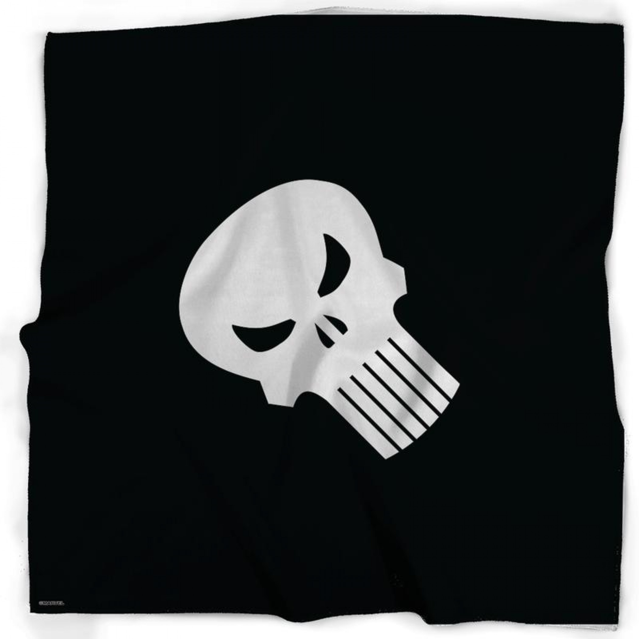 Punisher Marvel Logo Bandana, Black