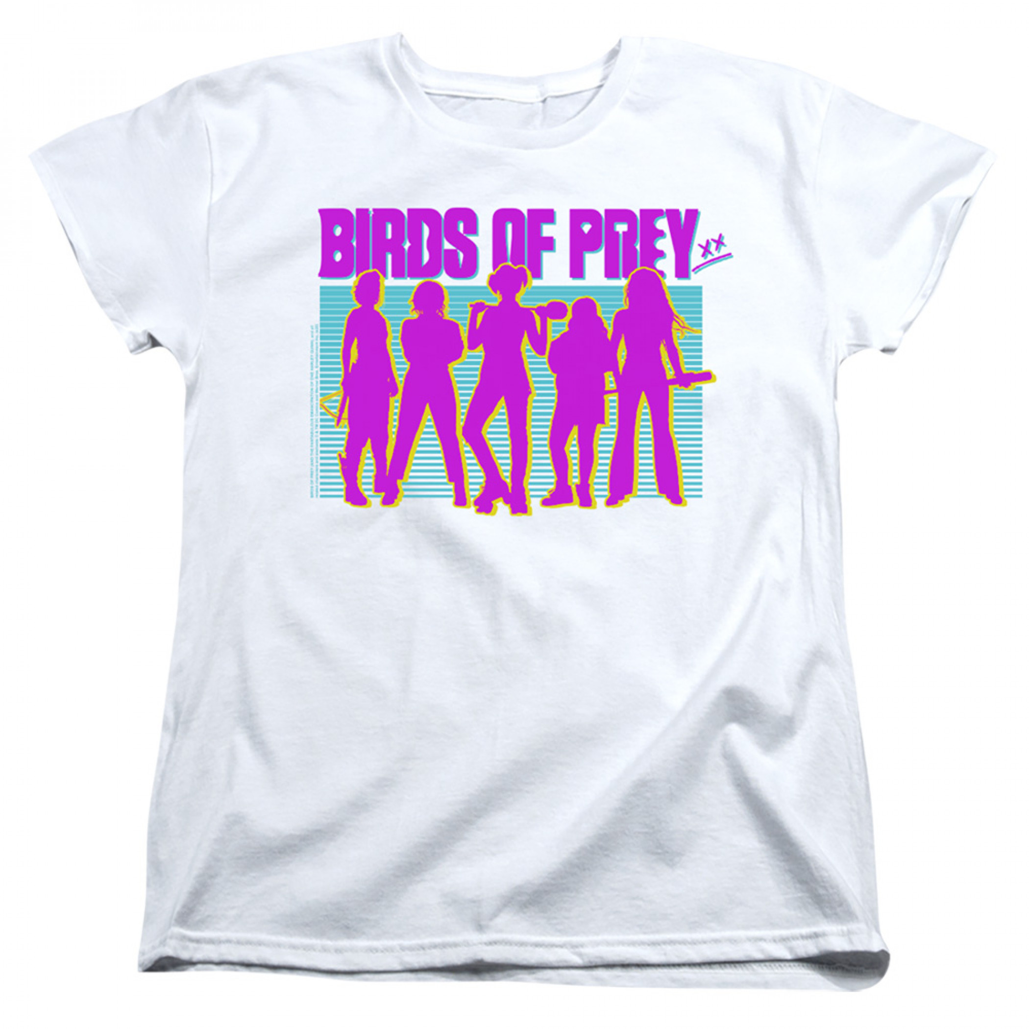 Birds of Prey Logo Women's T-Shirt, White
