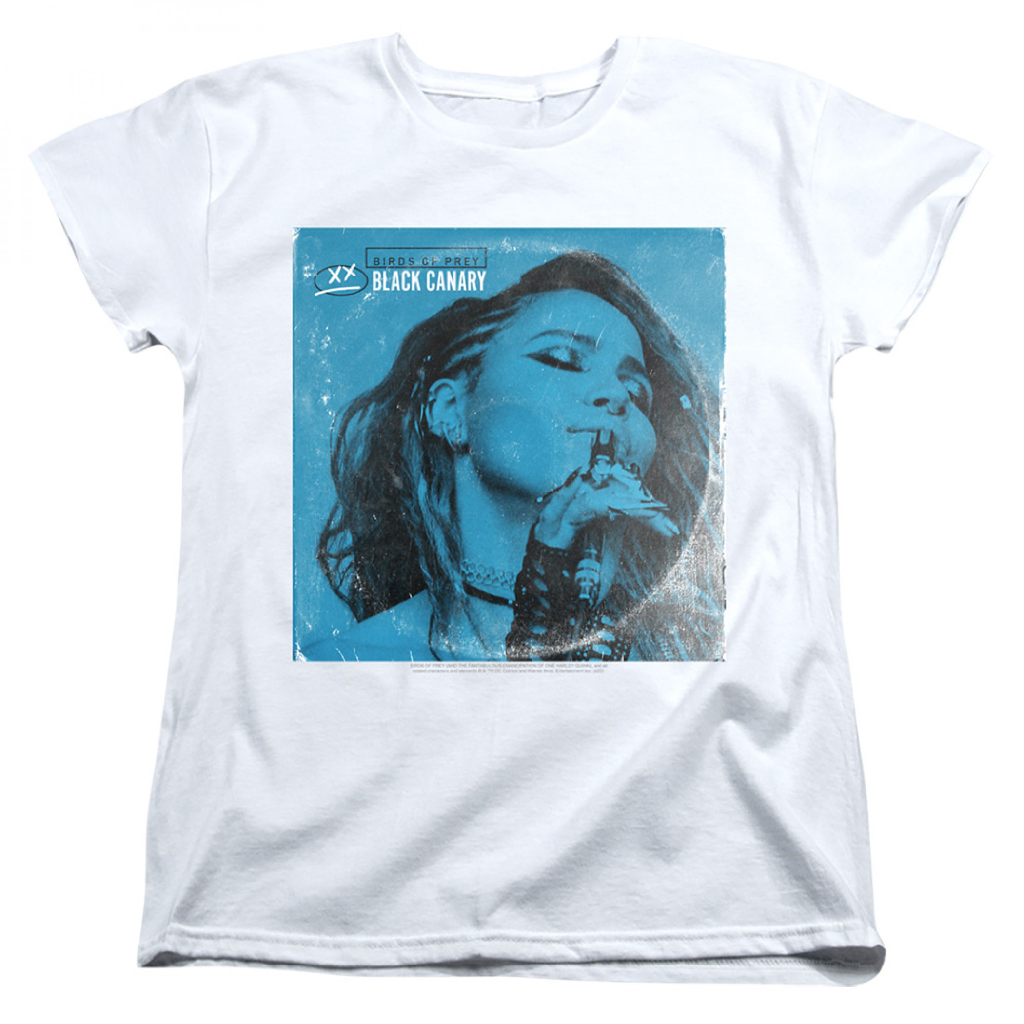 Birds of Prey Black Canary Women's T-Shirt, White