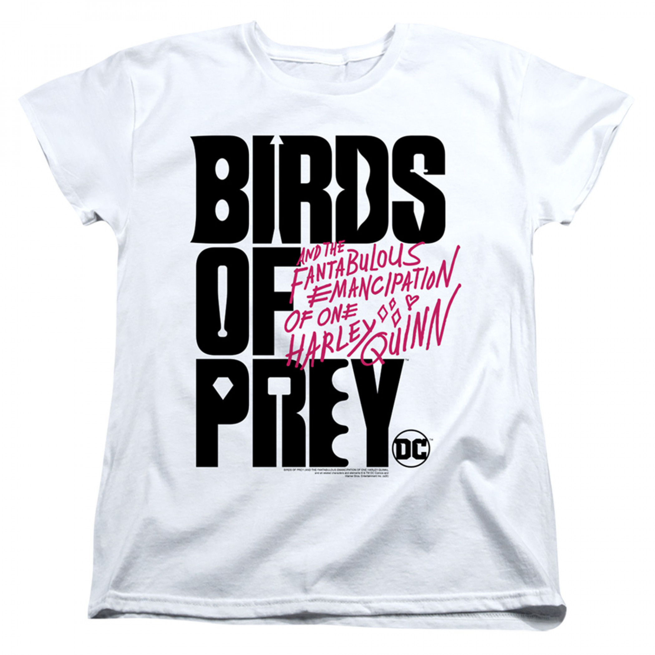 Birds of Prey and the Fantabulous Emancipation Women's T-Shirt, White