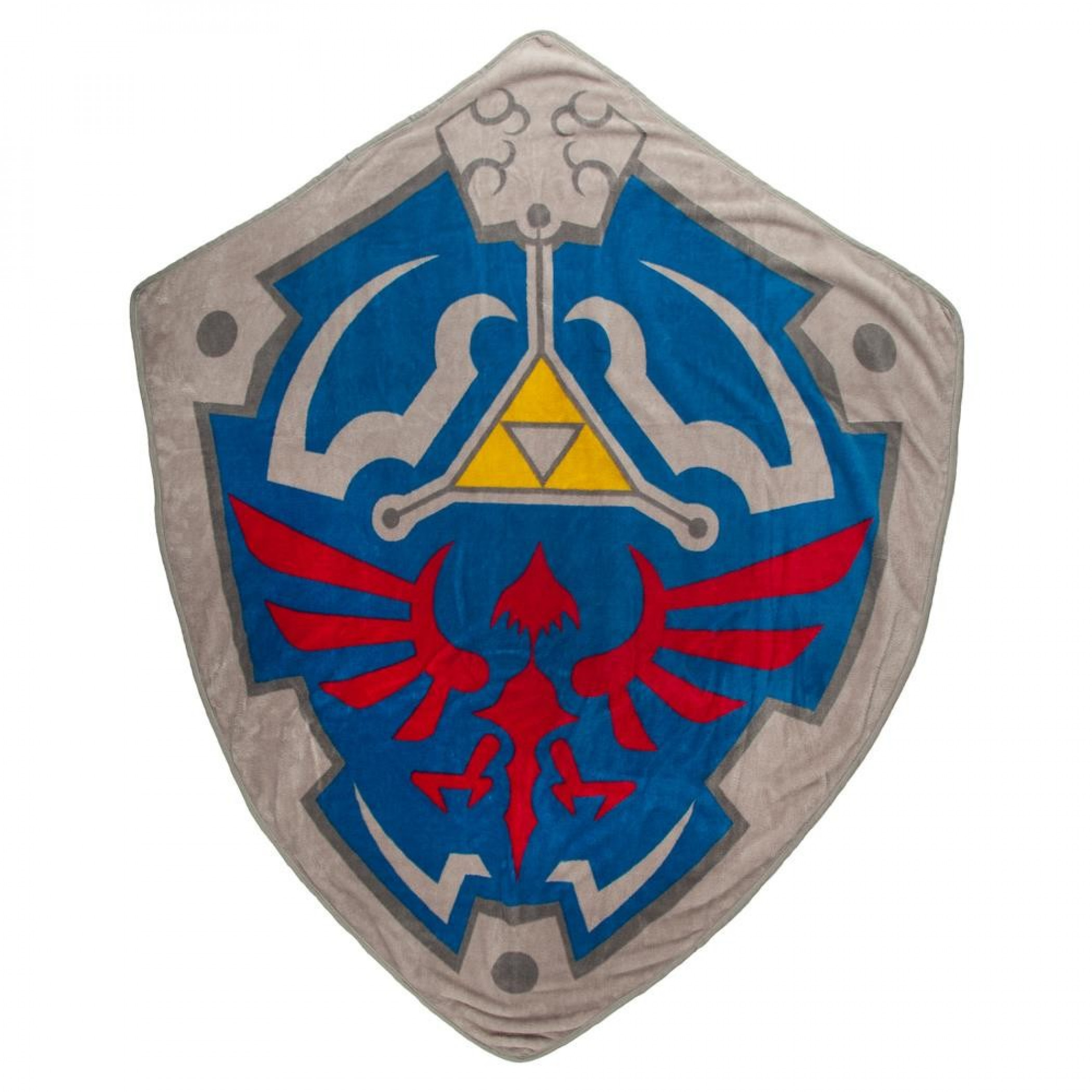 Legend Of Zelda Fleece Shield Throw Blanket, Multi-Color