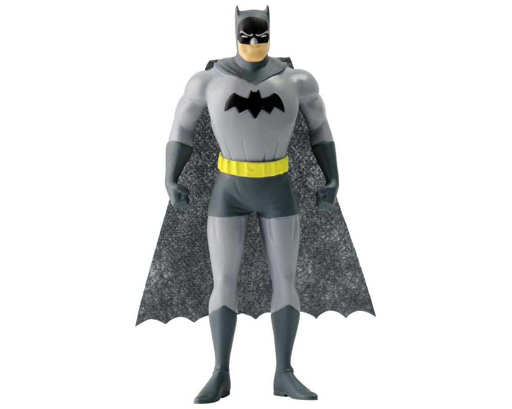 Batman Bendable Toy 5-Inch Figure, Grey