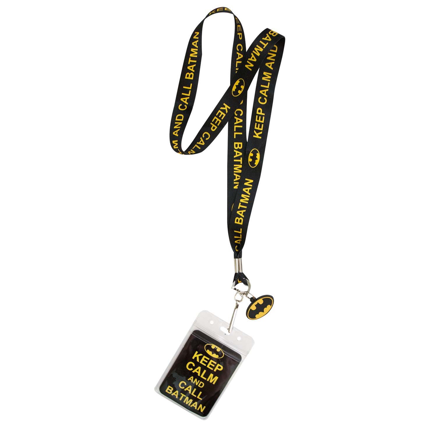 Batman Keep Calm And Call Batman Lanyard