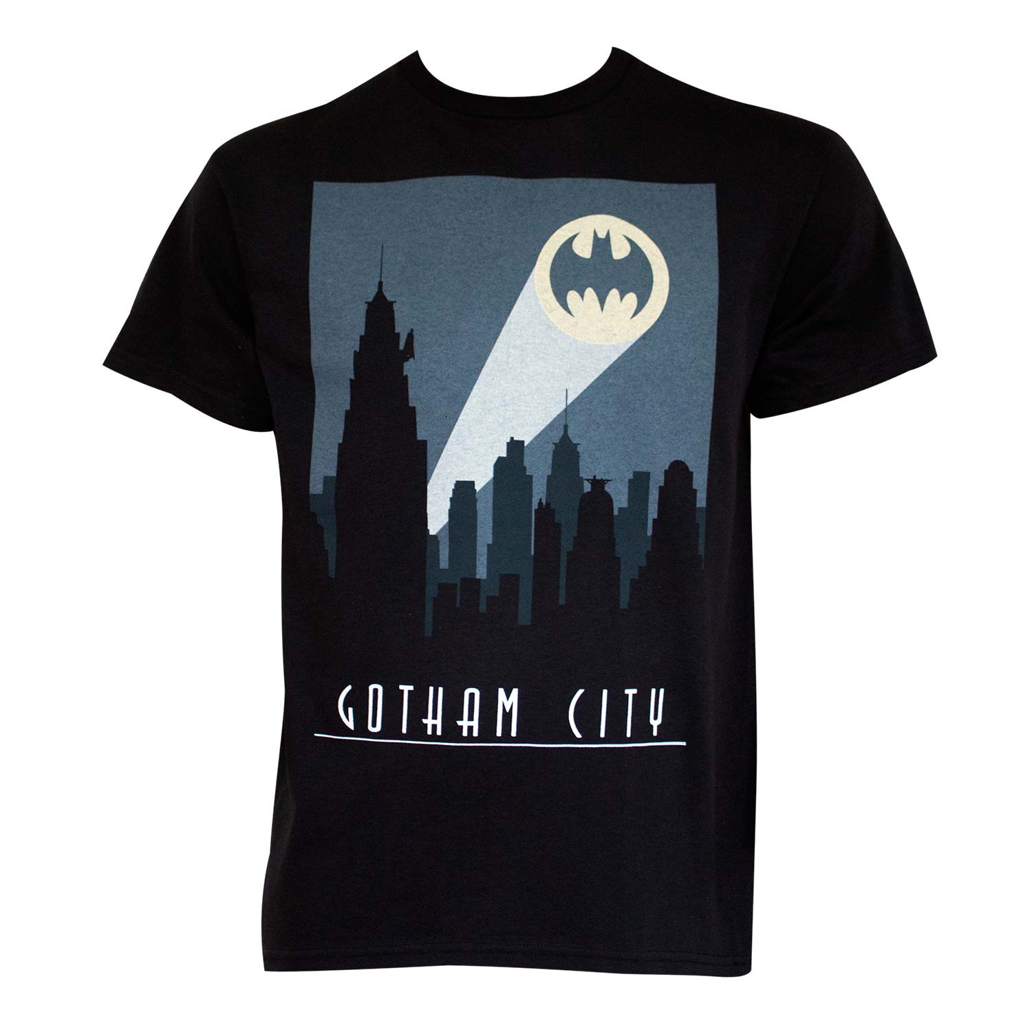Batman Art Deco Gotham City Tee Shirt
