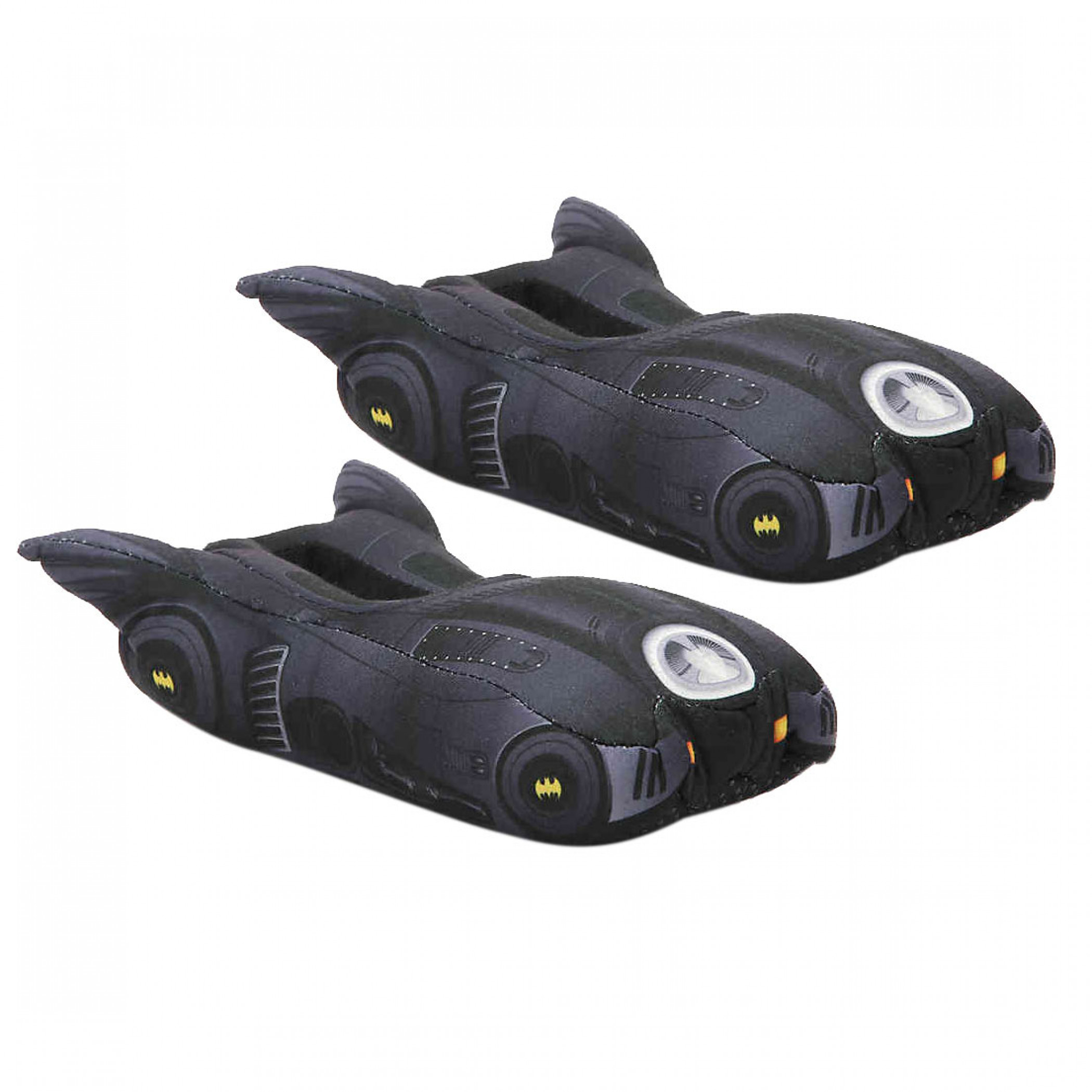 Batman Batmobile Youth Black Slippers, Black