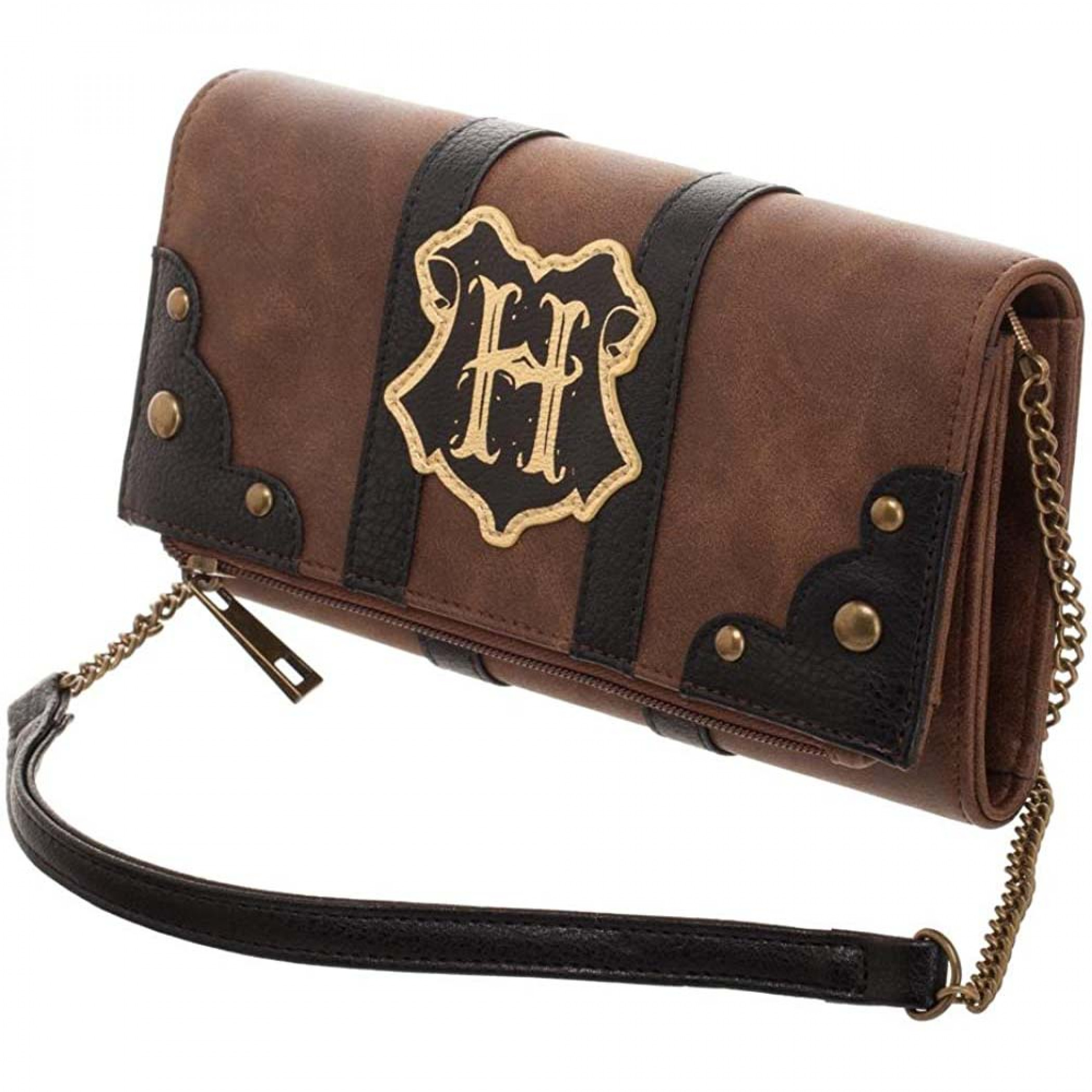 Harry Potter Trunk Style Wallet Clutch Purse, Brown