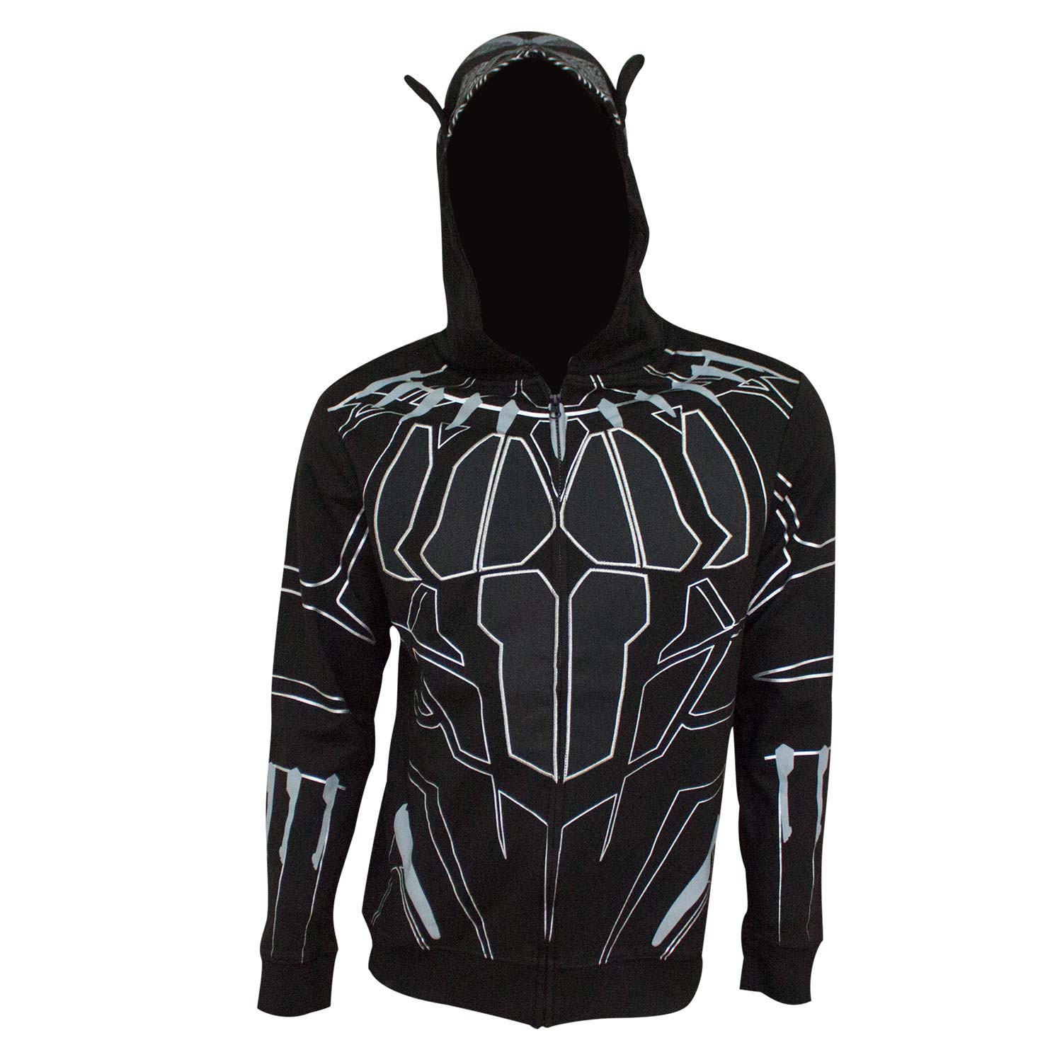 Black Panther Costume Movie Men's Hoodie, Black
