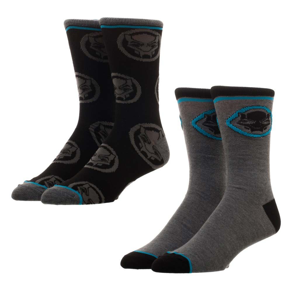 Black Panther 2 Pack Crew Socks