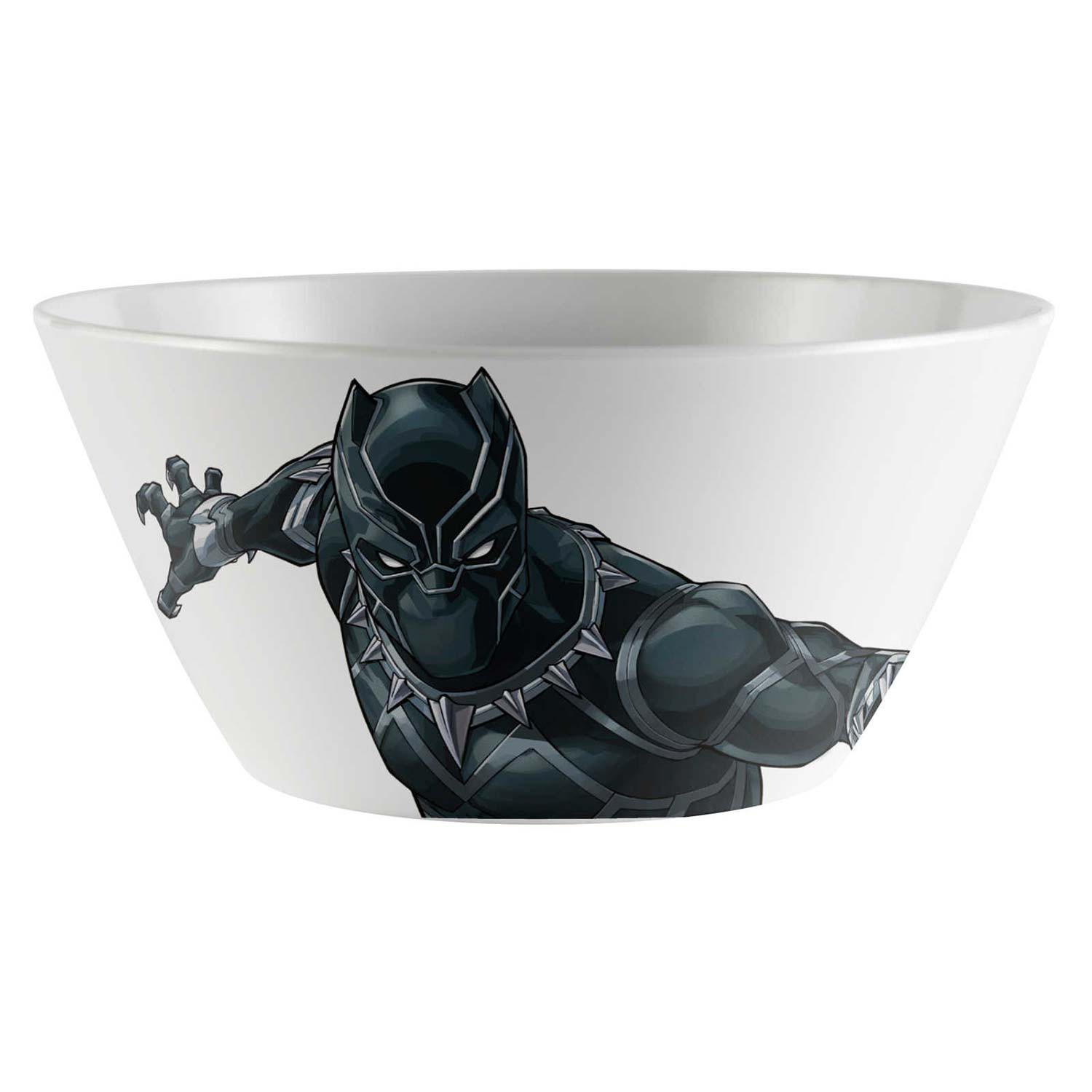 Black Panther Melamine Soup Bowl, White