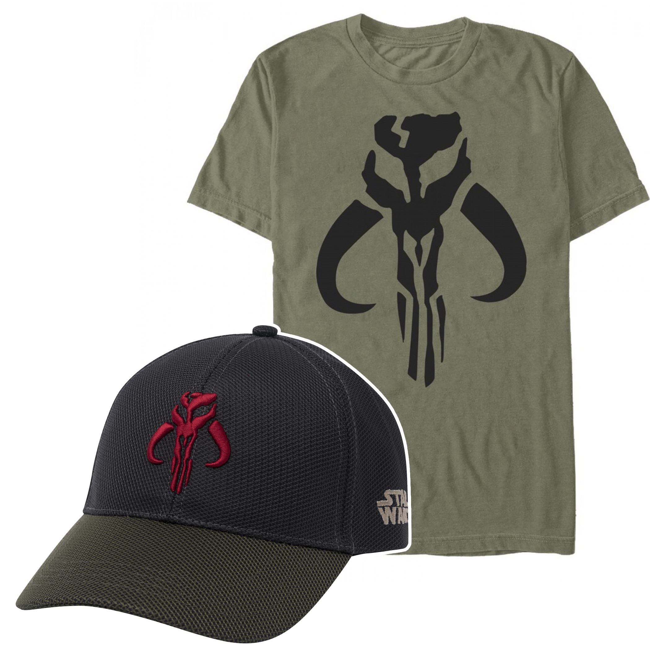 Star Wars Boba Fett Hat and T-Shirt Bundle