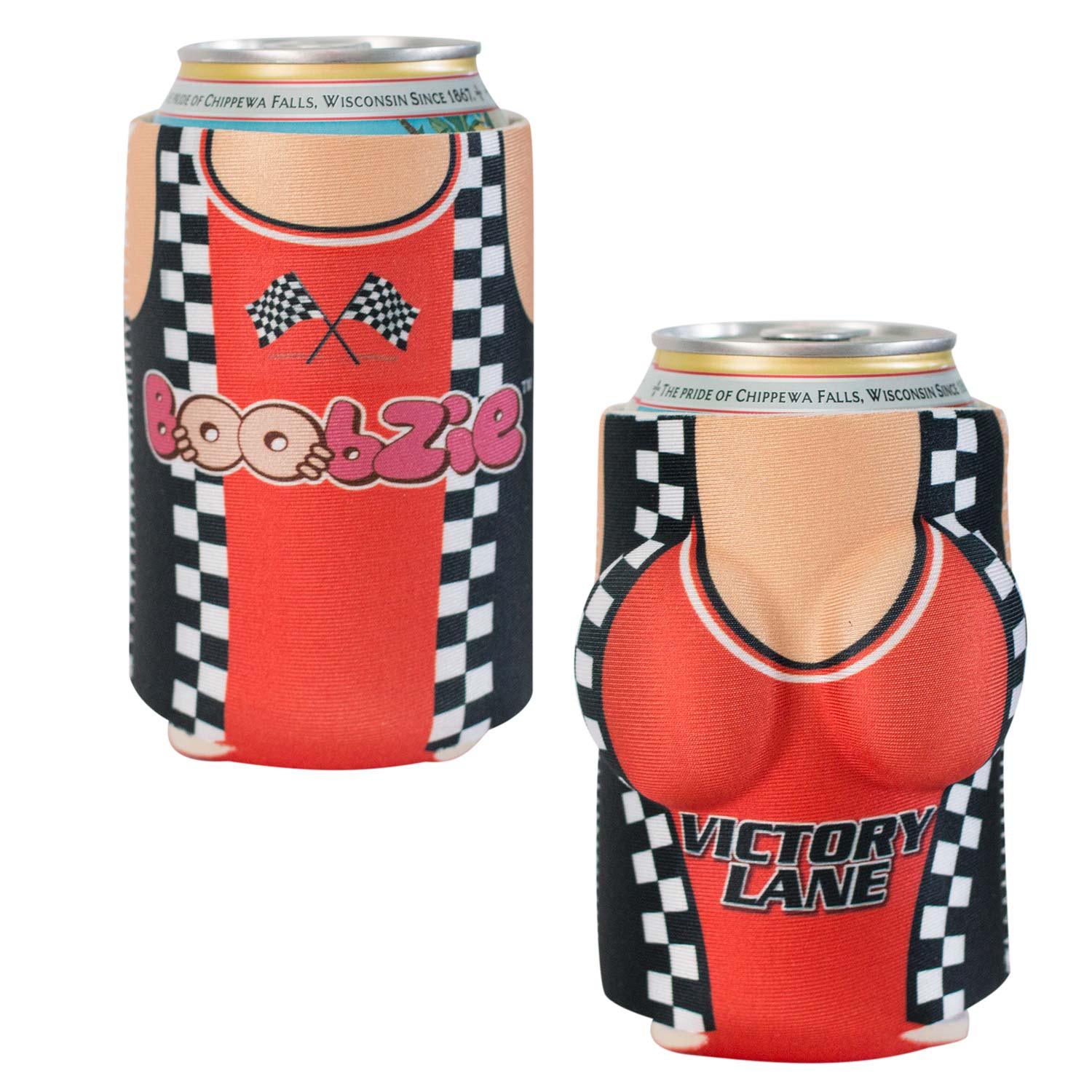 Victory Lane Boobzie Beer Can Cooler