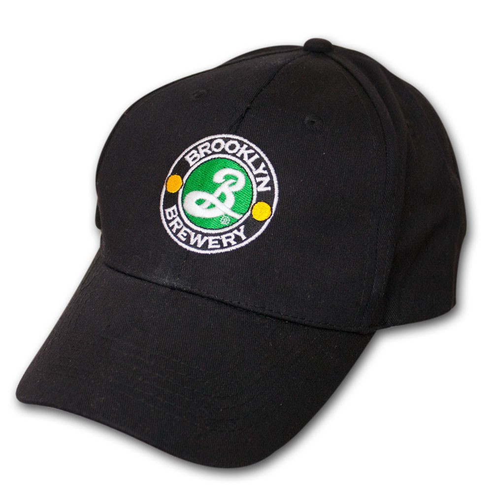 Brooklyn Brewery Embroidered Black Logo Adjustable Baseball Cap
