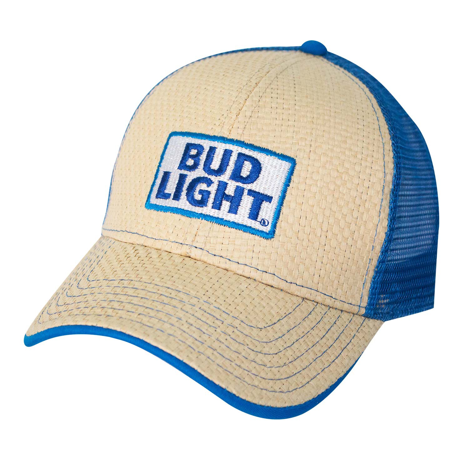 Bud Light Straw Baseball Hat