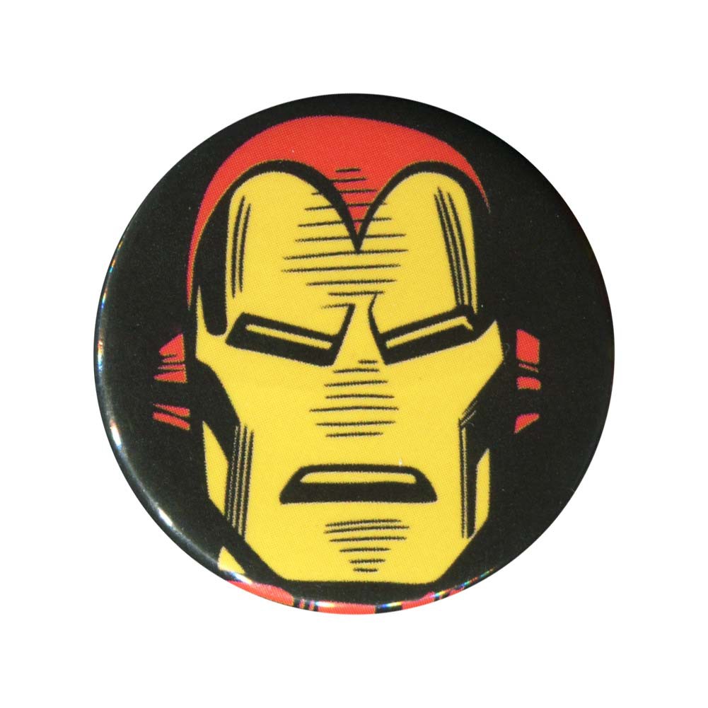 Iron Man Face Button