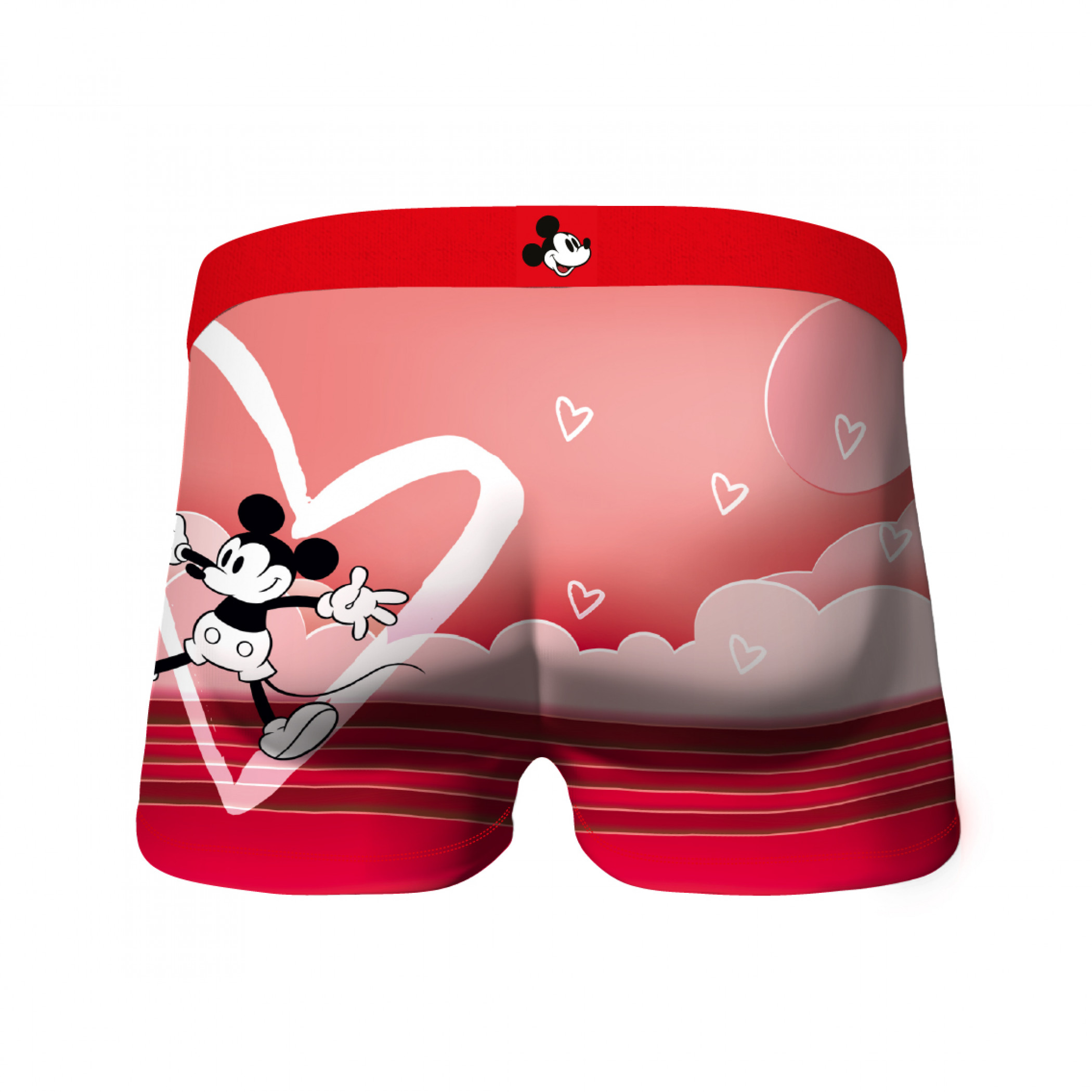 Crazy Boxers Mickey Mouse Heart Boxer Briefs Red eBay